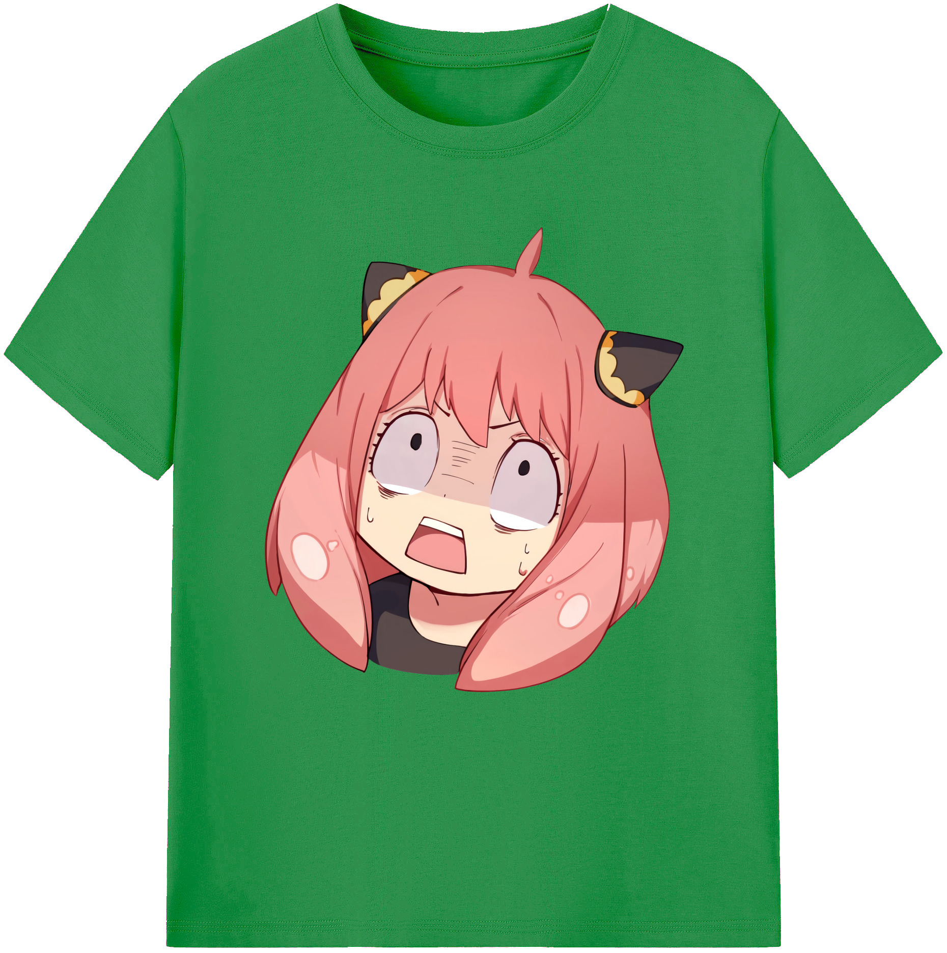 （画像用） SPY×FAMILY间谍家家酒 レディースカジュアルプリントTシャツ（綿100％）