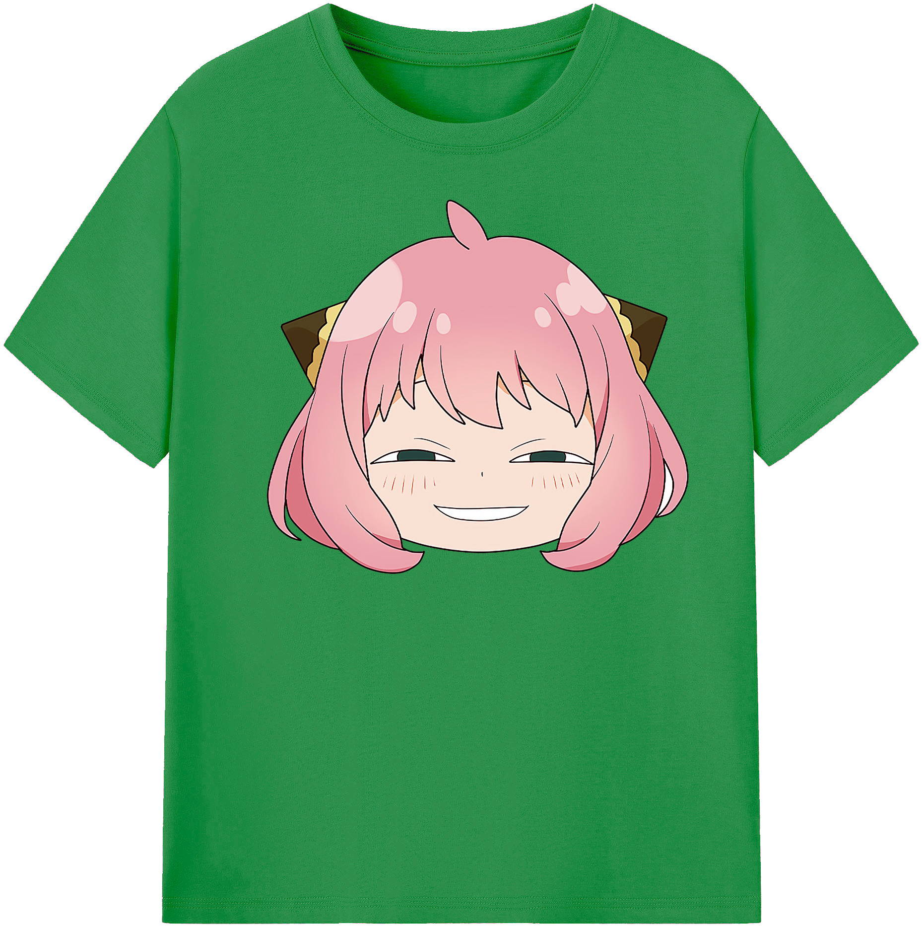 （画像用） SPY×FAMILY间谍家家酒 レディースカジュアルプリントTシャツ（綿100％）