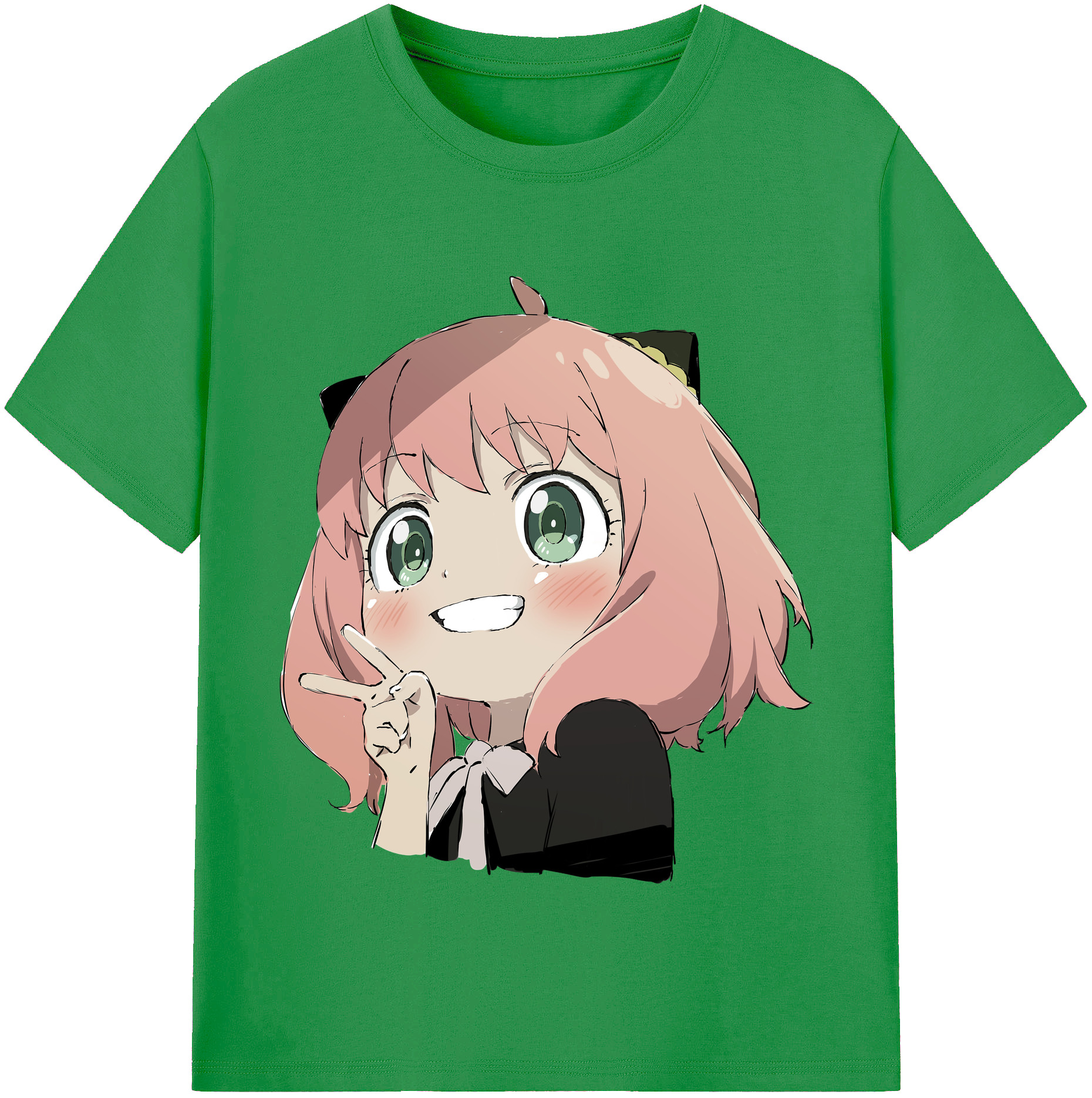 （画像用） SPY×FAMILY间谍家家酒 レディースカジュアルプリントTシャツ（綿100％）
