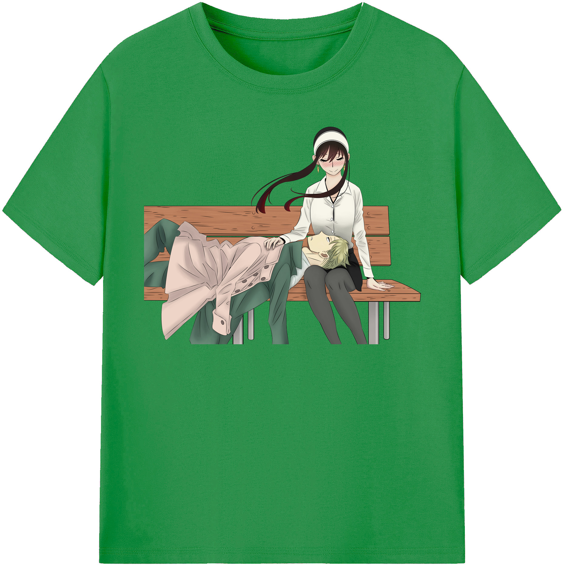 （画像用） SPY×FAMILY间谍家家酒 レディースカジュアルプリントTシャツ（綿100％）