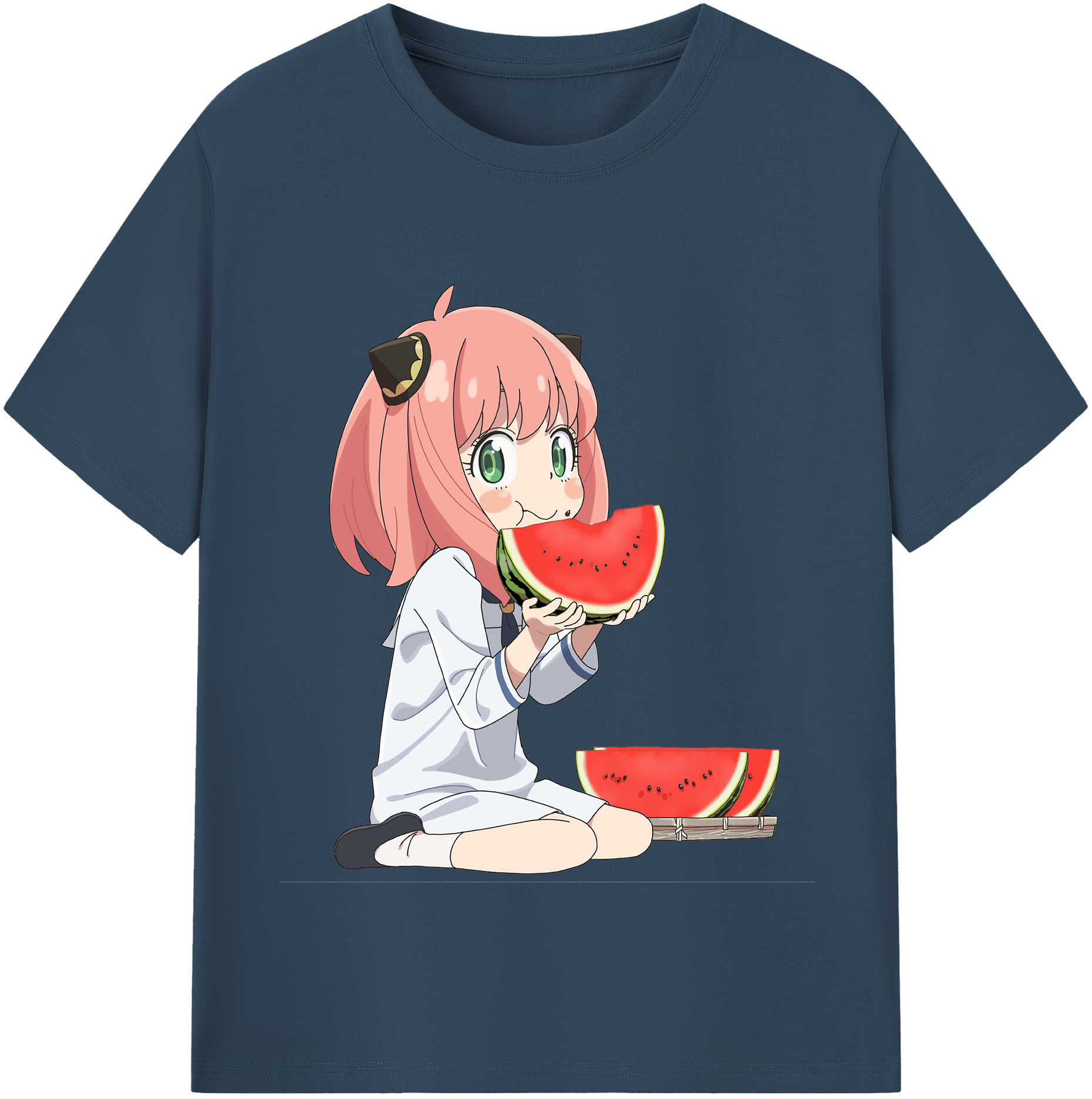 （画像用） SPY×FAMILY间谍家家酒 レディースカジュアルプリントTシャツ（綿100％）