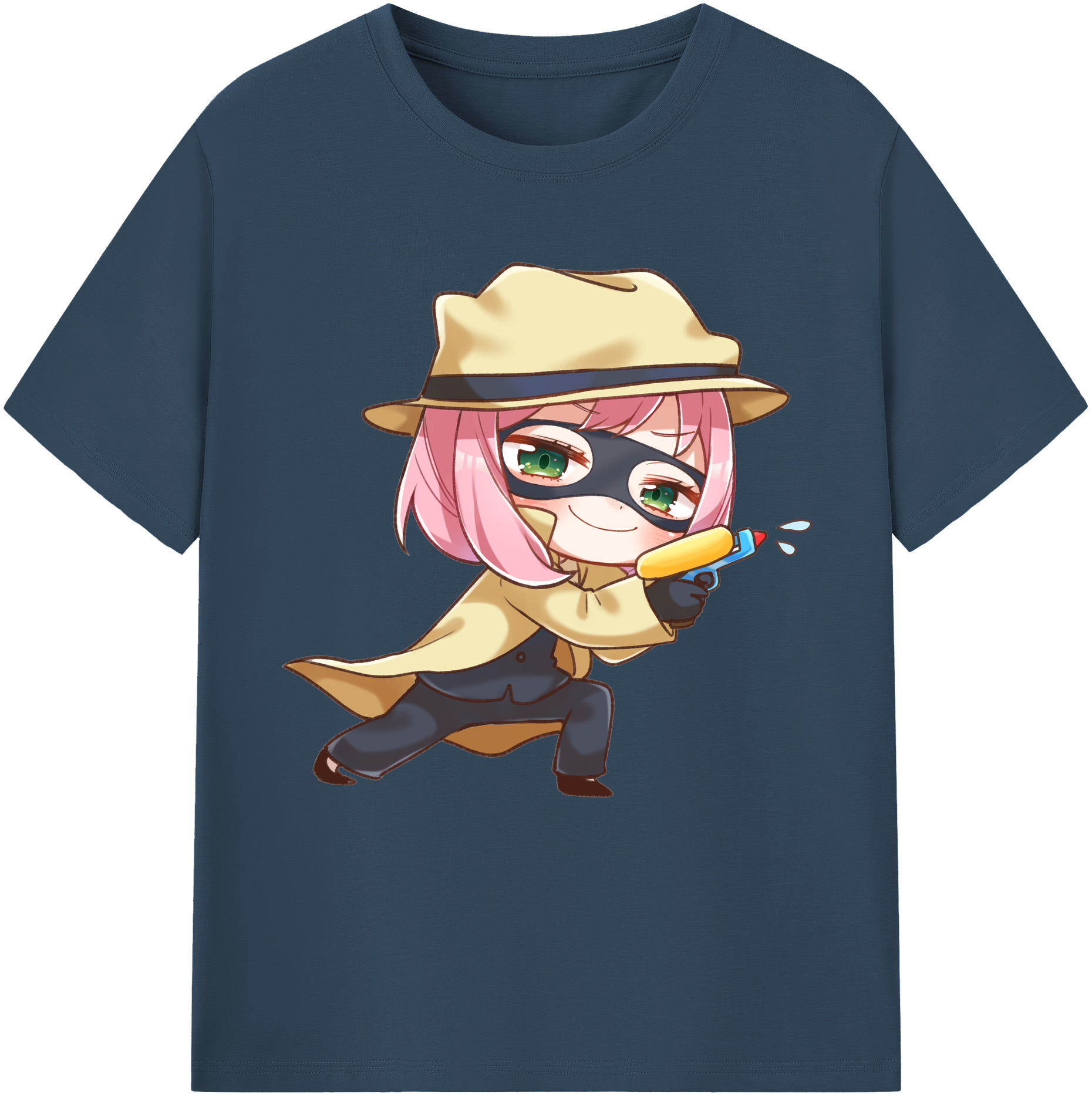 （画像用） SPY×FAMILY间谍家家酒 レディースカジュアルプリントTシャツ（綿100％）