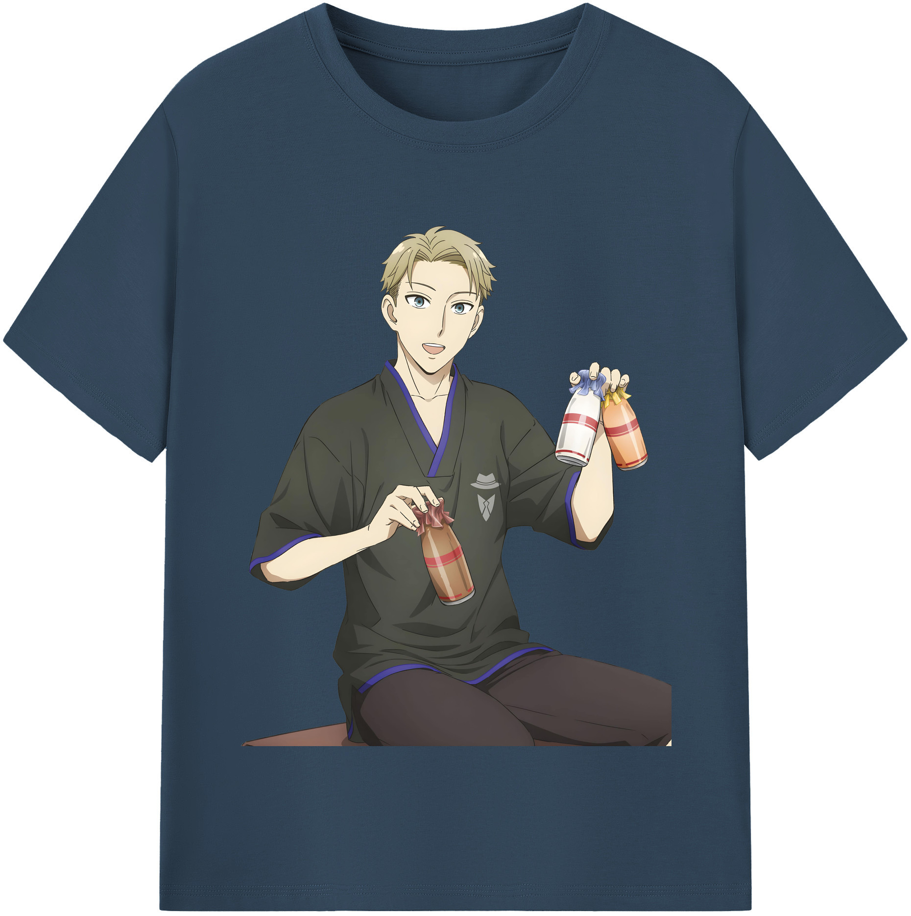 （画像用） SPY×FAMILY间谍家家酒 レディースカジュアルプリントTシャツ（綿100％）