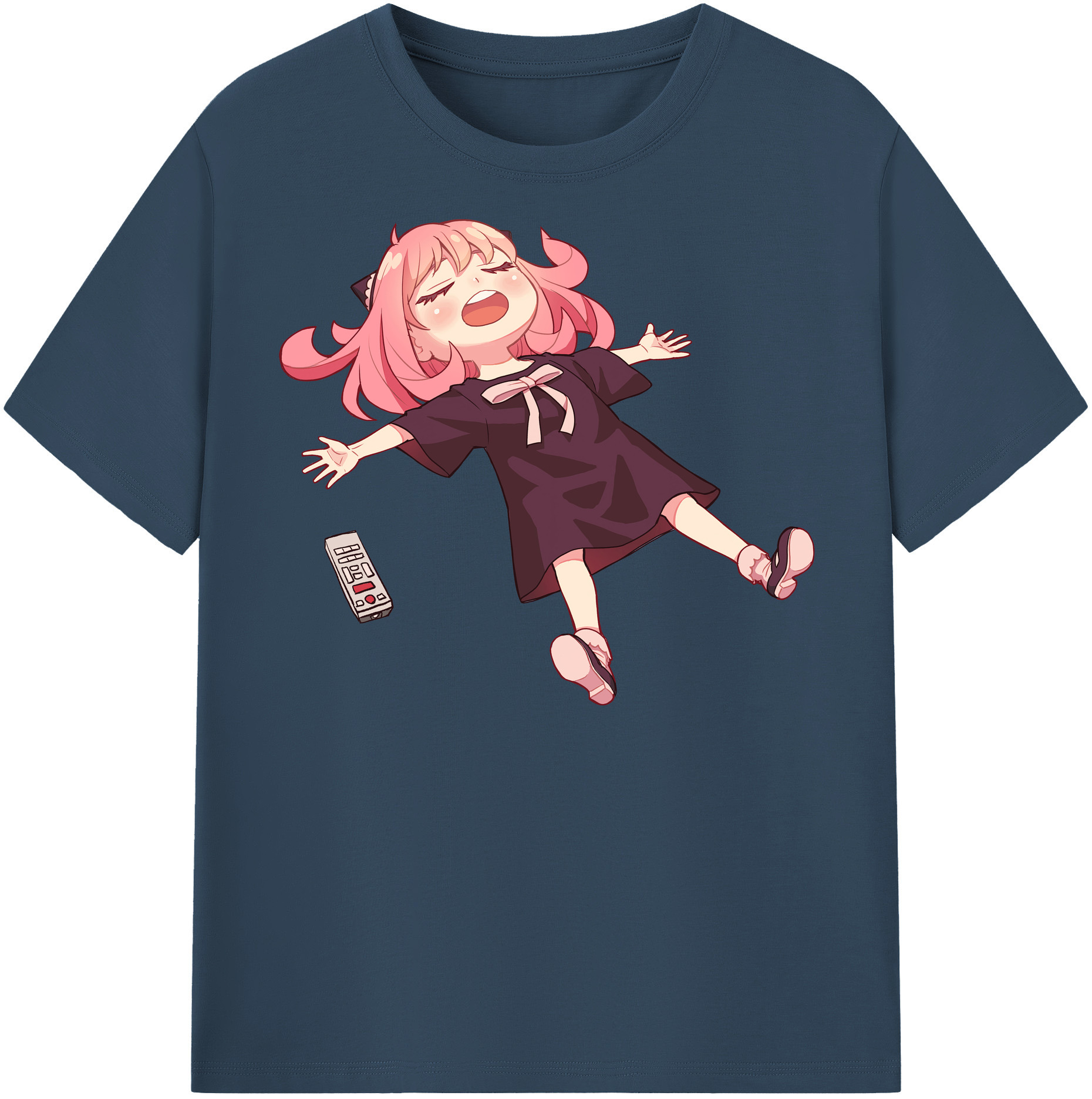 （画像用） SPY×FAMILY间谍家家酒 レディースカジュアルプリントTシャツ（綿100％）