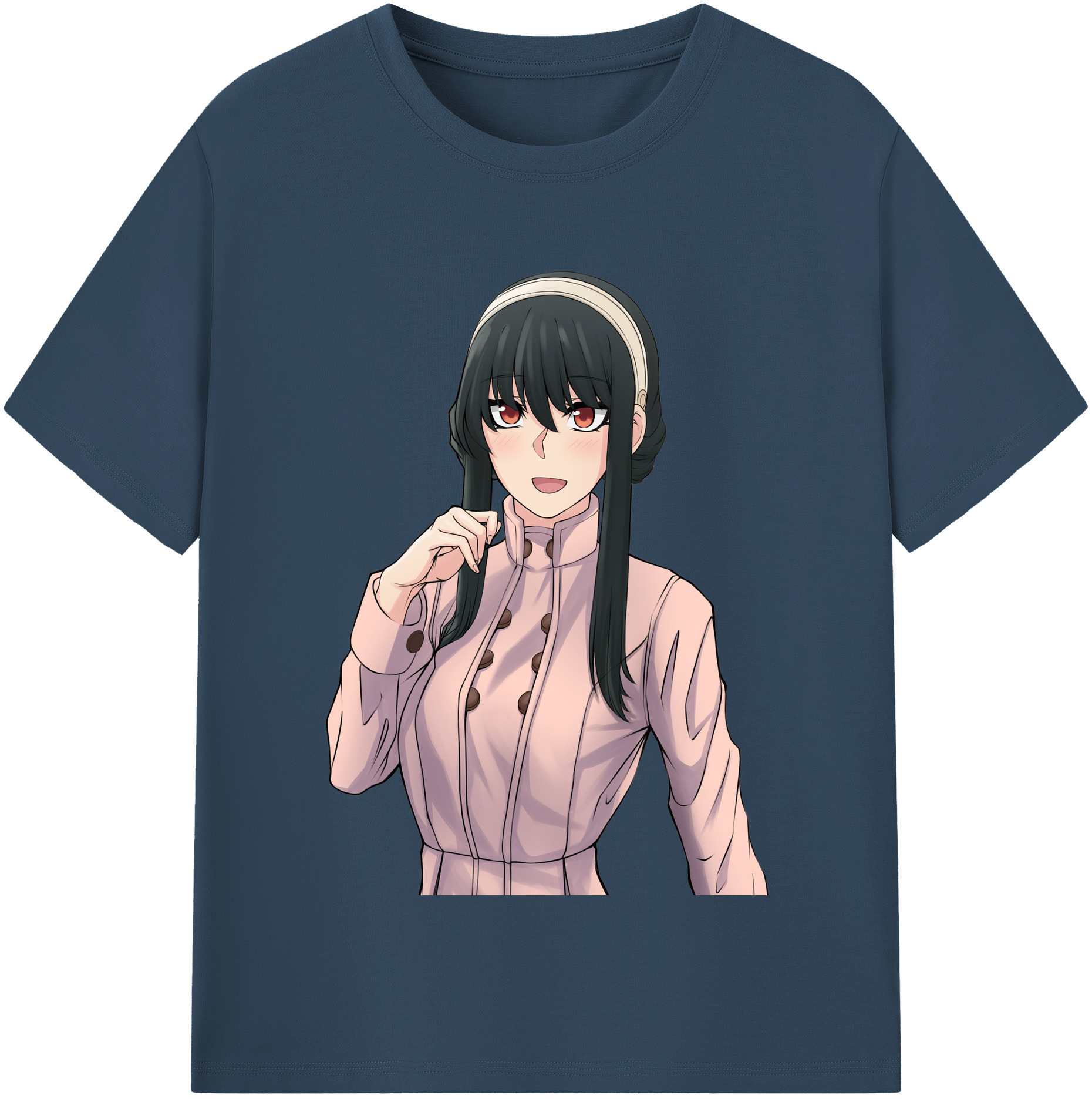 （画像用） SPY×FAMILY间谍家家酒 レディースカジュアルプリントTシャツ（綿100％）