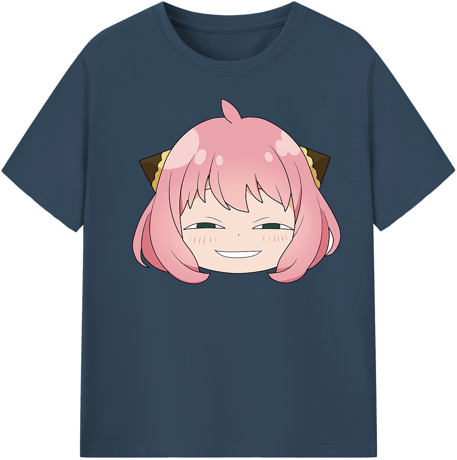 （画像用） SPY×FAMILY间谍家家酒 レディースカジュアルプリントTシャツ（綿100％）