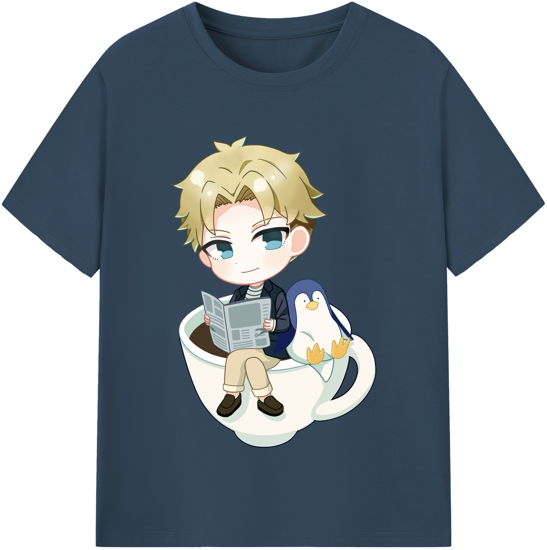 （画像用） SPY×FAMILY间谍家家酒 レディースカジュアルプリントTシャツ（綿100％）