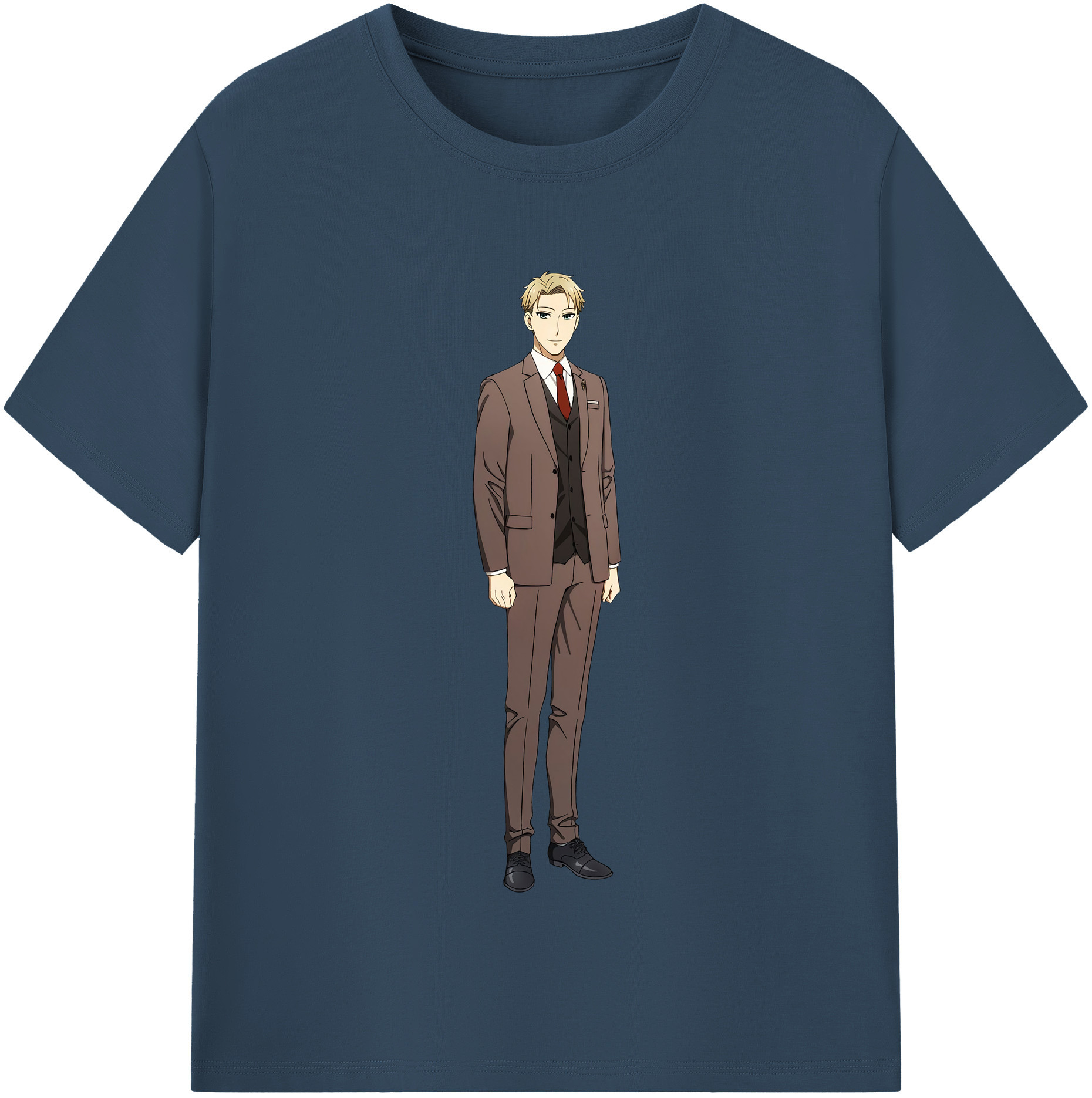 （画像用） SPY×FAMILY间谍家家酒 レディースカジュアルプリントTシャツ（綿100％）