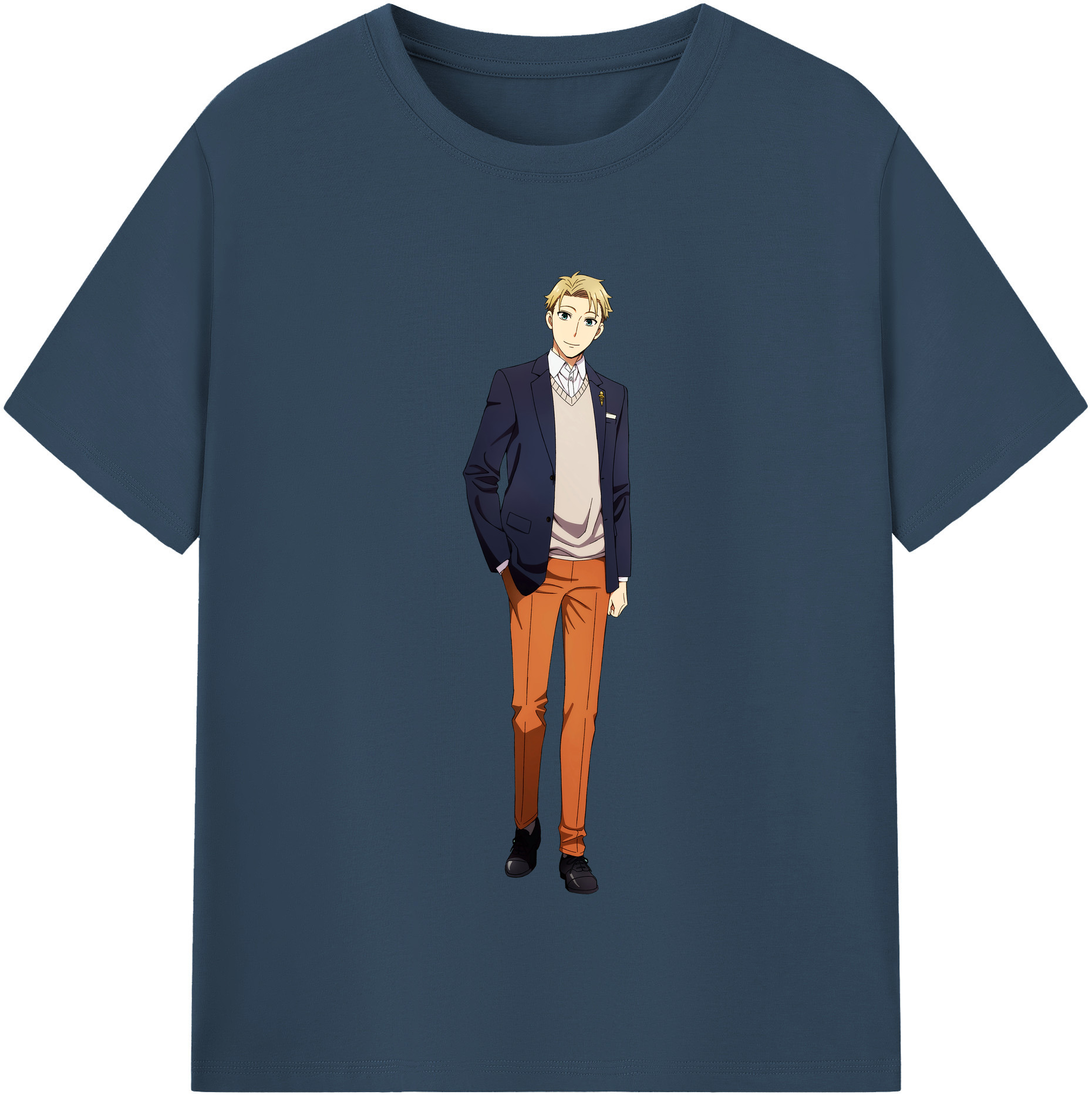 （画像用） SPY×FAMILY间谍家家酒 レディースカジュアルプリントTシャツ（綿100％）