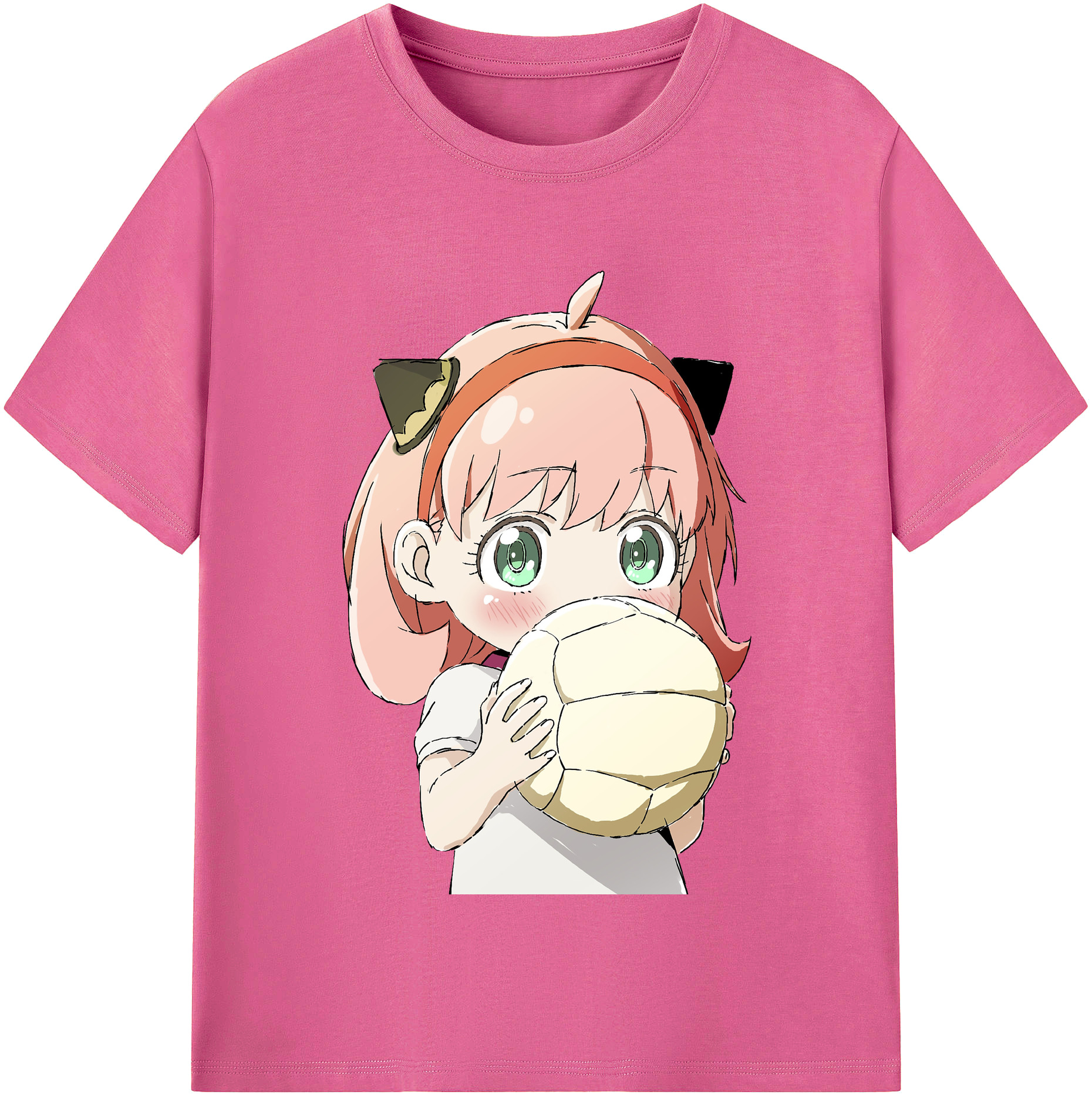 （画像用） SPY×FAMILY间谍家家酒 レディースカジュアルプリントTシャツ（綿100％）