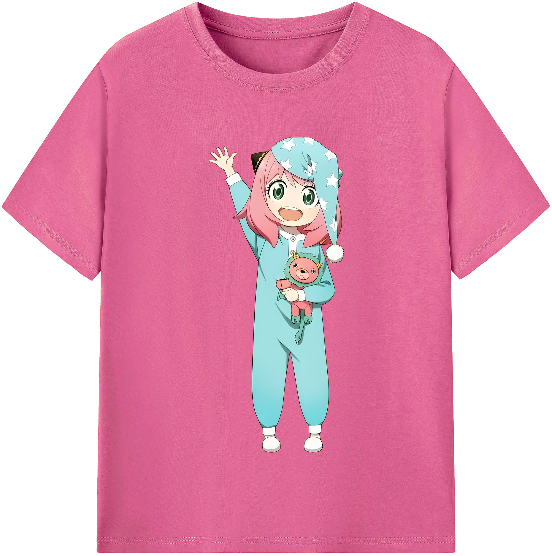 （画像用） SPY×FAMILY间谍家家酒 レディースカジュアルプリントTシャツ（綿100％）