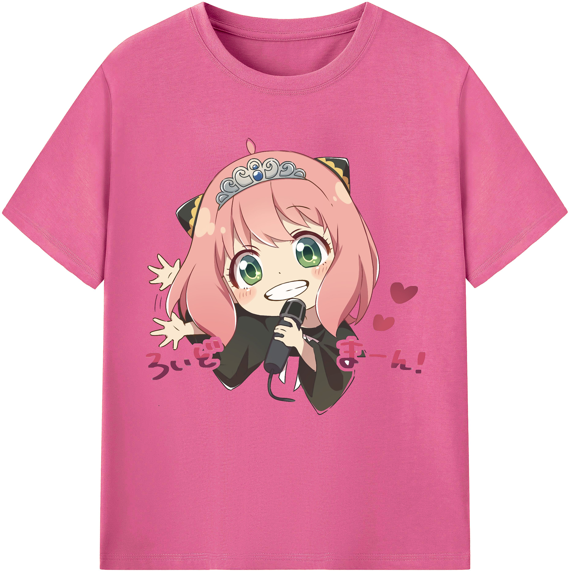（画像用） SPY×FAMILY间谍家家酒 レディースカジュアルプリントTシャツ（綿100％）