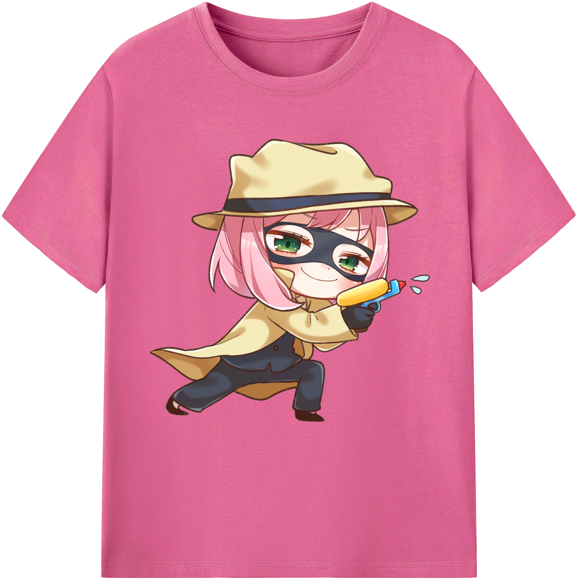（画像用） SPY×FAMILY间谍家家酒 レディースカジュアルプリントTシャツ（綿100％）