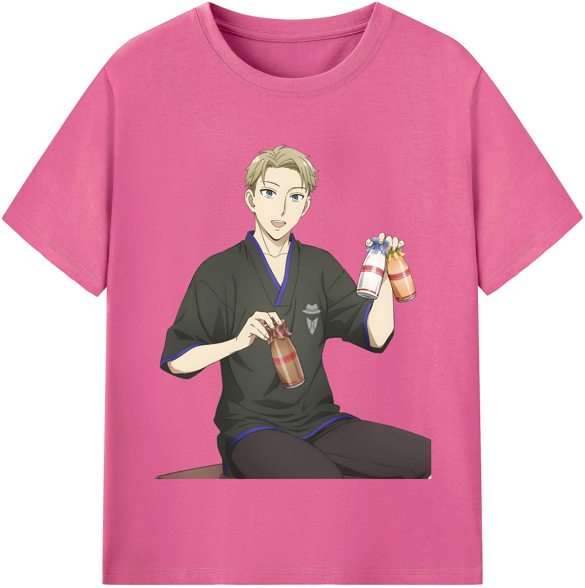 （画像用） SPY×FAMILY间谍家家酒 レディースカジュアルプリントTシャツ（綿100％）