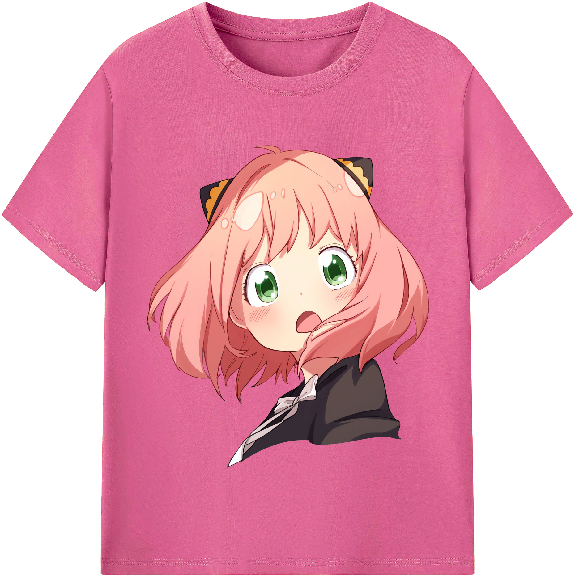 （画像用） SPY×FAMILY间谍家家酒 レディースカジュアルプリントTシャツ（綿100％）