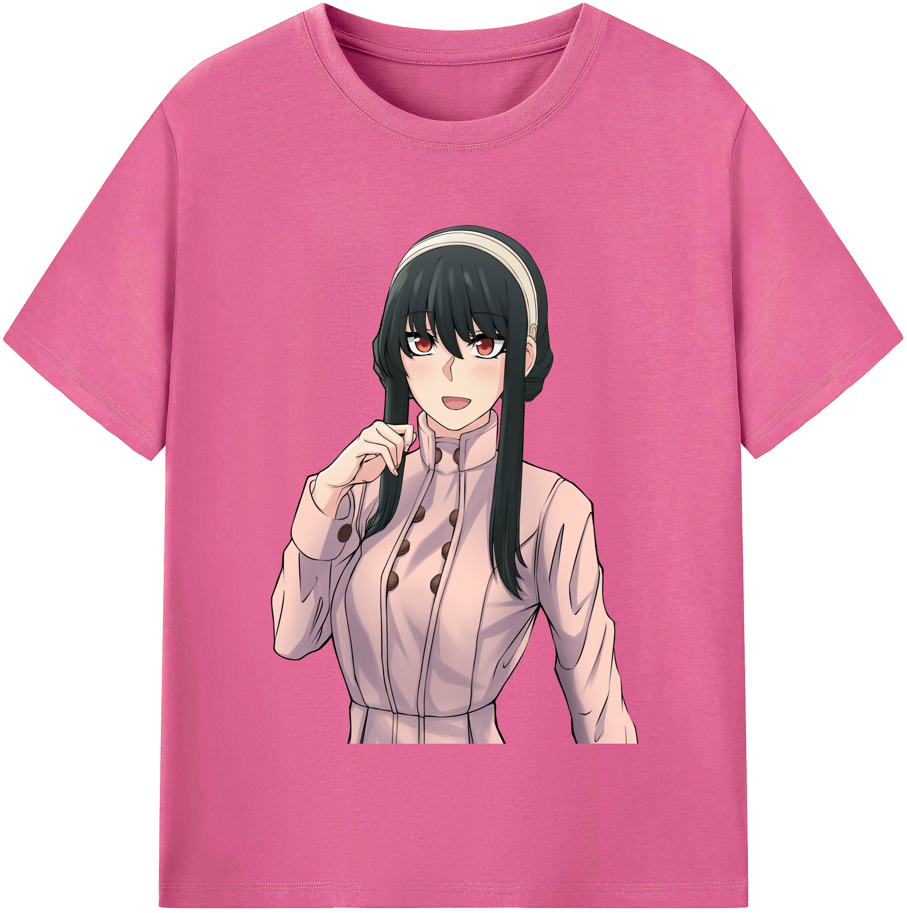 （画像用） SPY×FAMILY间谍家家酒 レディースカジュアルプリントTシャツ（綿100％）