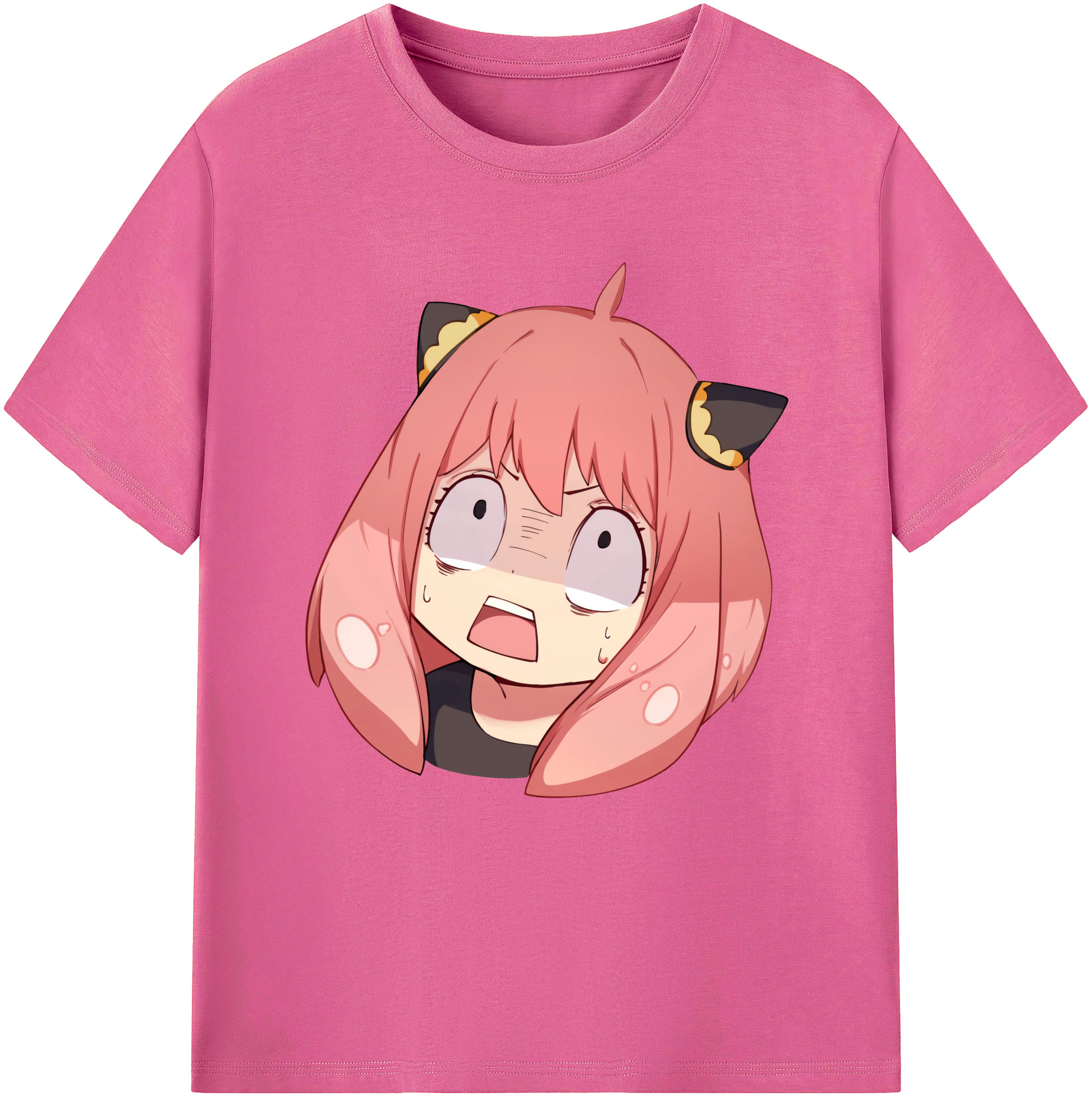 （画像用） SPY×FAMILY间谍家家酒 レディースカジュアルプリントTシャツ（綿100％）