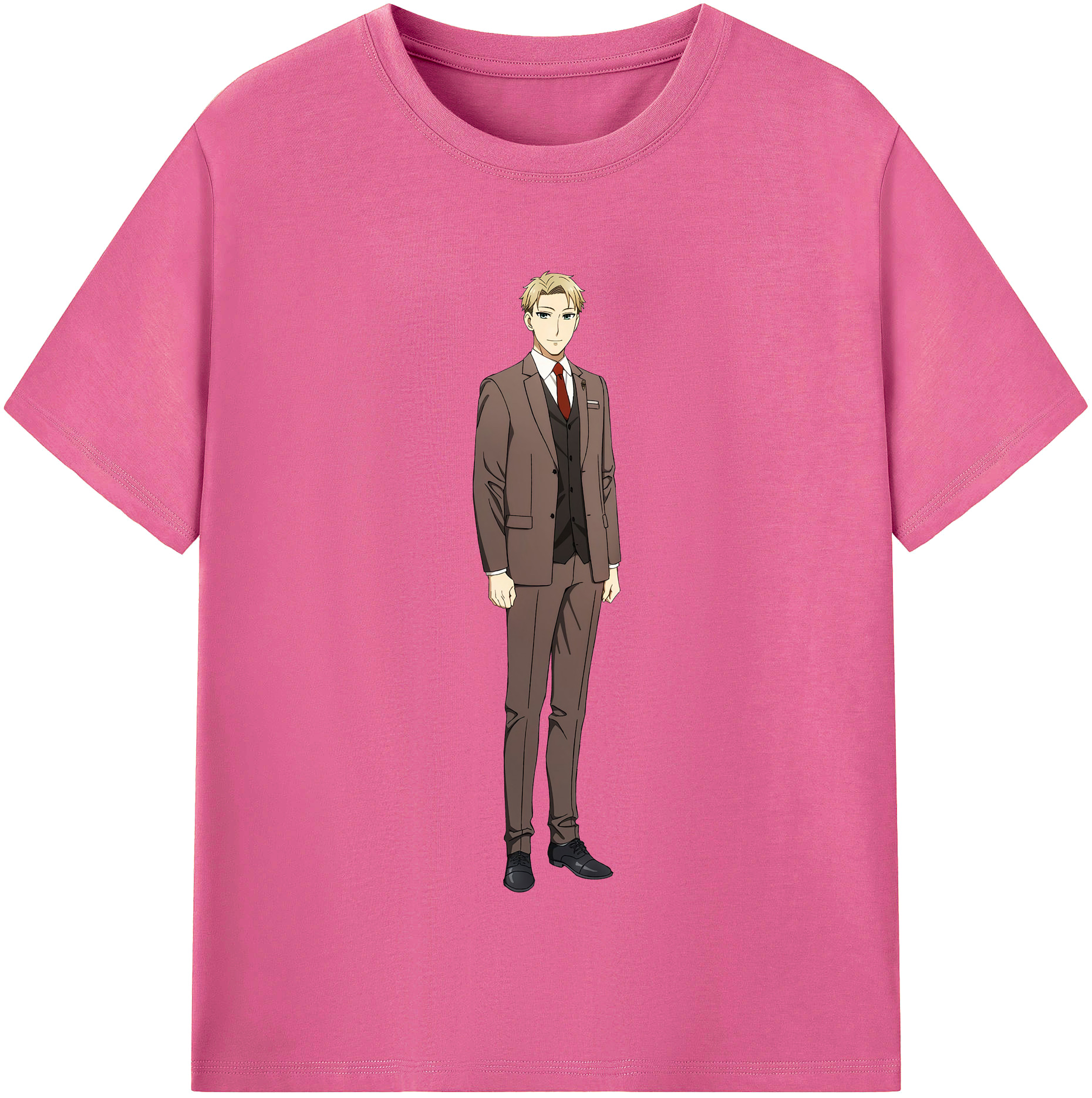 （画像用） SPY×FAMILY间谍家家酒 レディースカジュアルプリントTシャツ（綿100％）