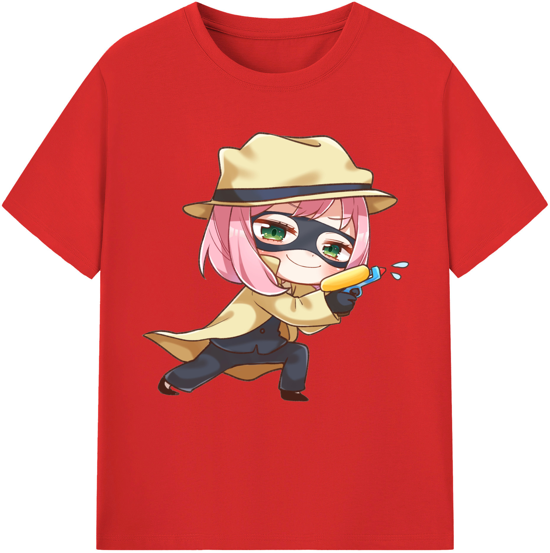 （画像用） SPY×FAMILY间谍家家酒 レディースカジュアルプリントTシャツ（綿100％）