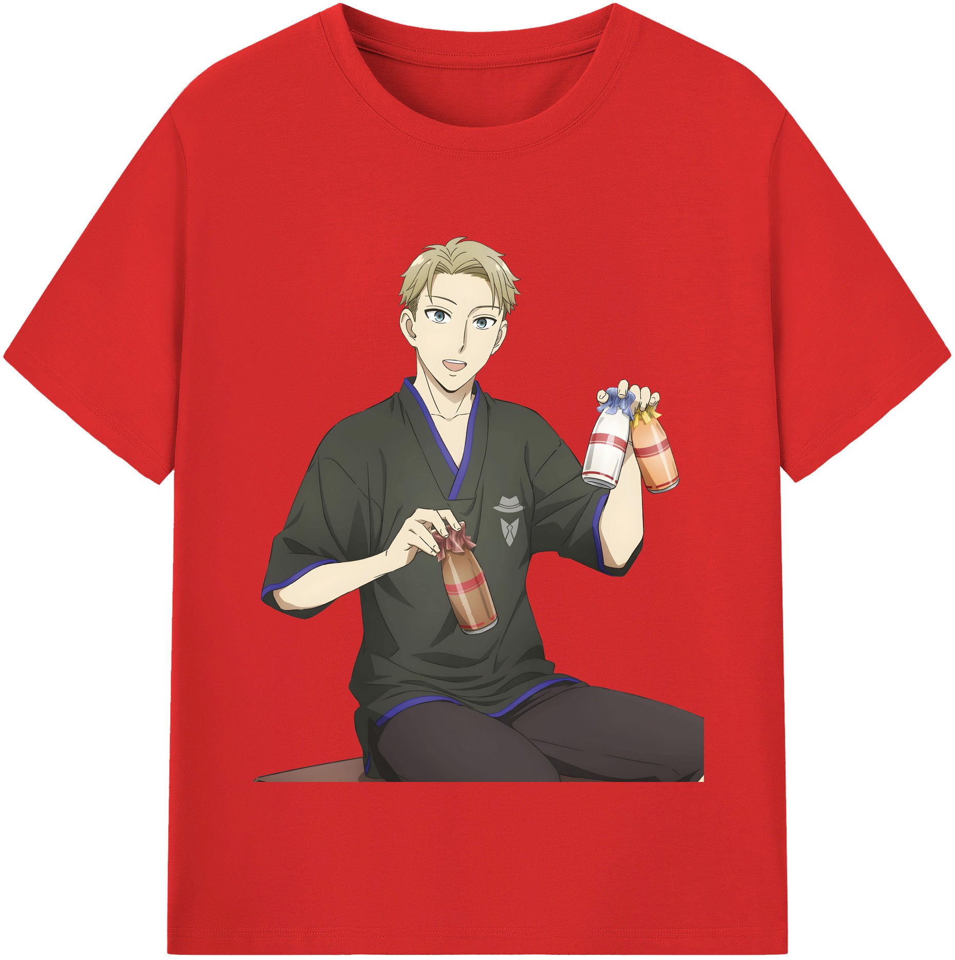 （画像用） SPY×FAMILY间谍家家酒 レディースカジュアルプリントTシャツ（綿100％）