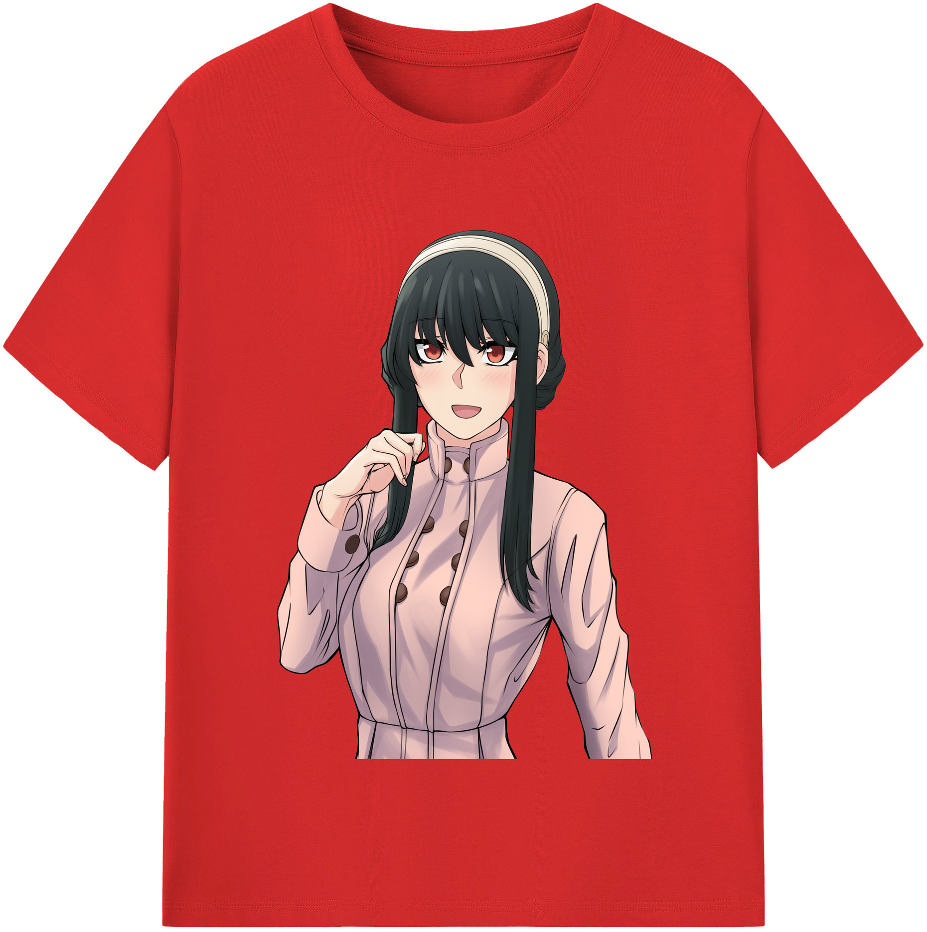 （画像用） SPY×FAMILY间谍家家酒 レディースカジュアルプリントTシャツ（綿100％）