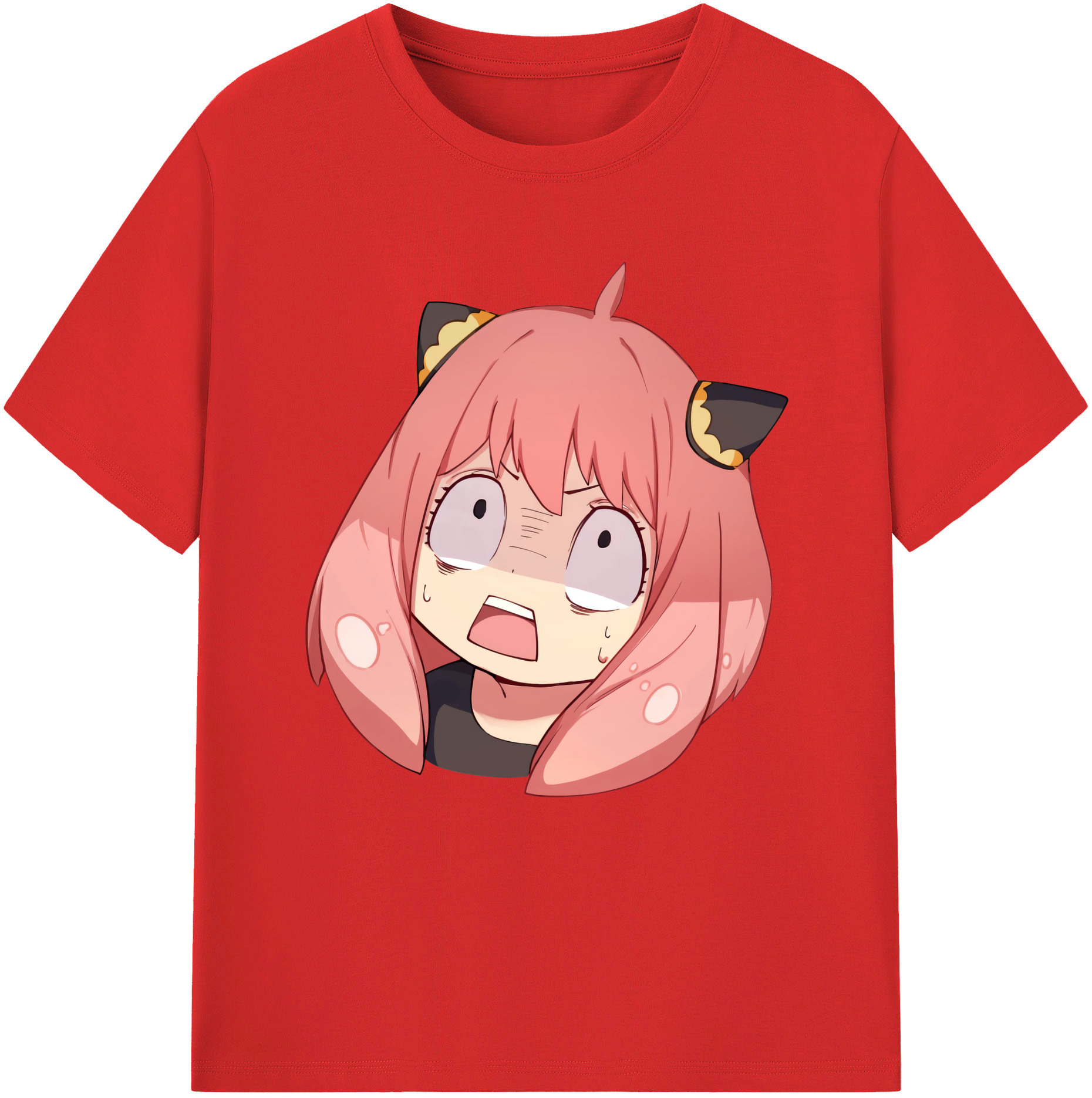 （画像用） SPY×FAMILY间谍家家酒 レディースカジュアルプリントTシャツ（綿100％）