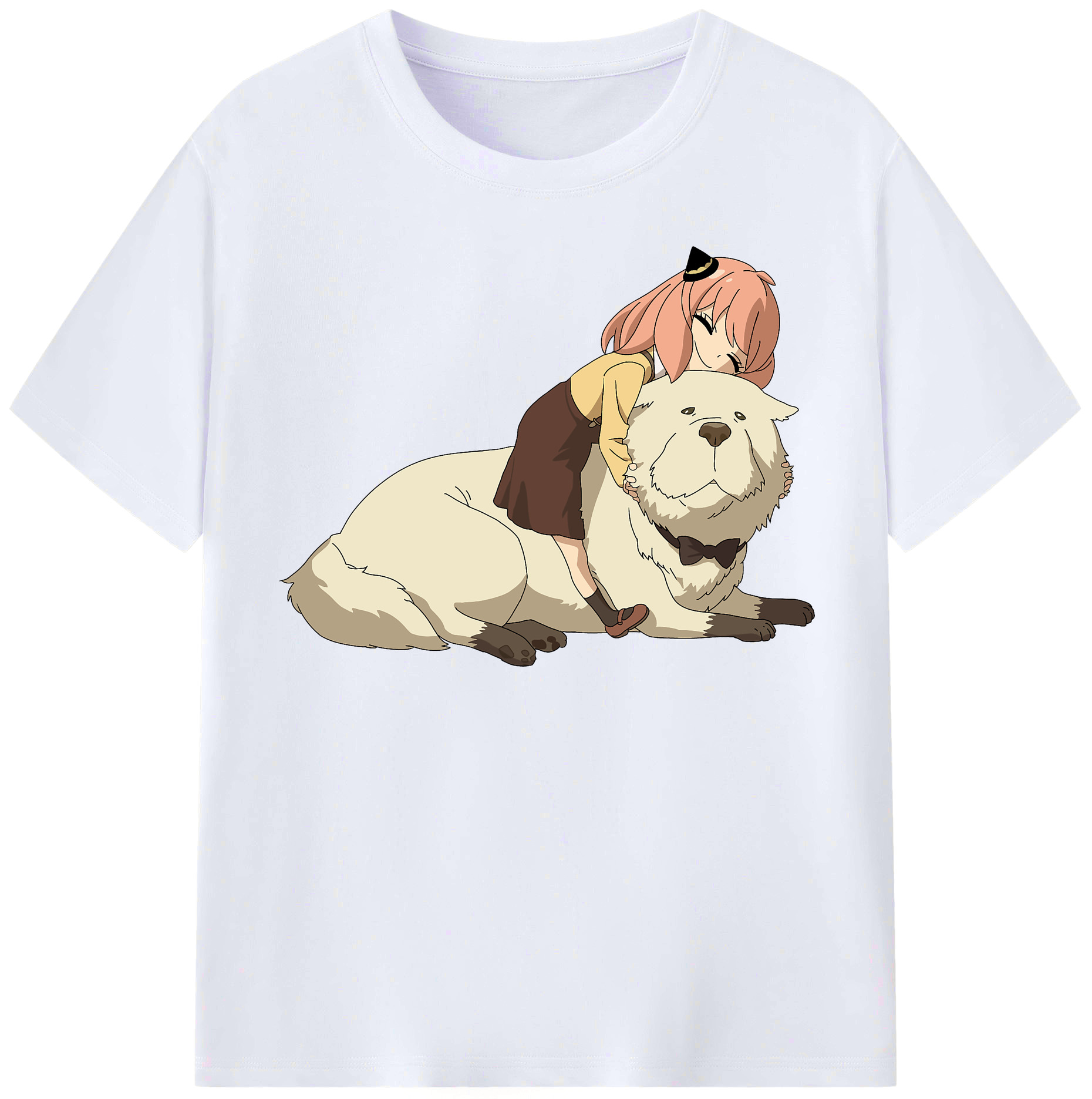 （画像用） SPY×FAMILY间谍家家酒 レディースカジュアルプリントTシャツ（綿100％）