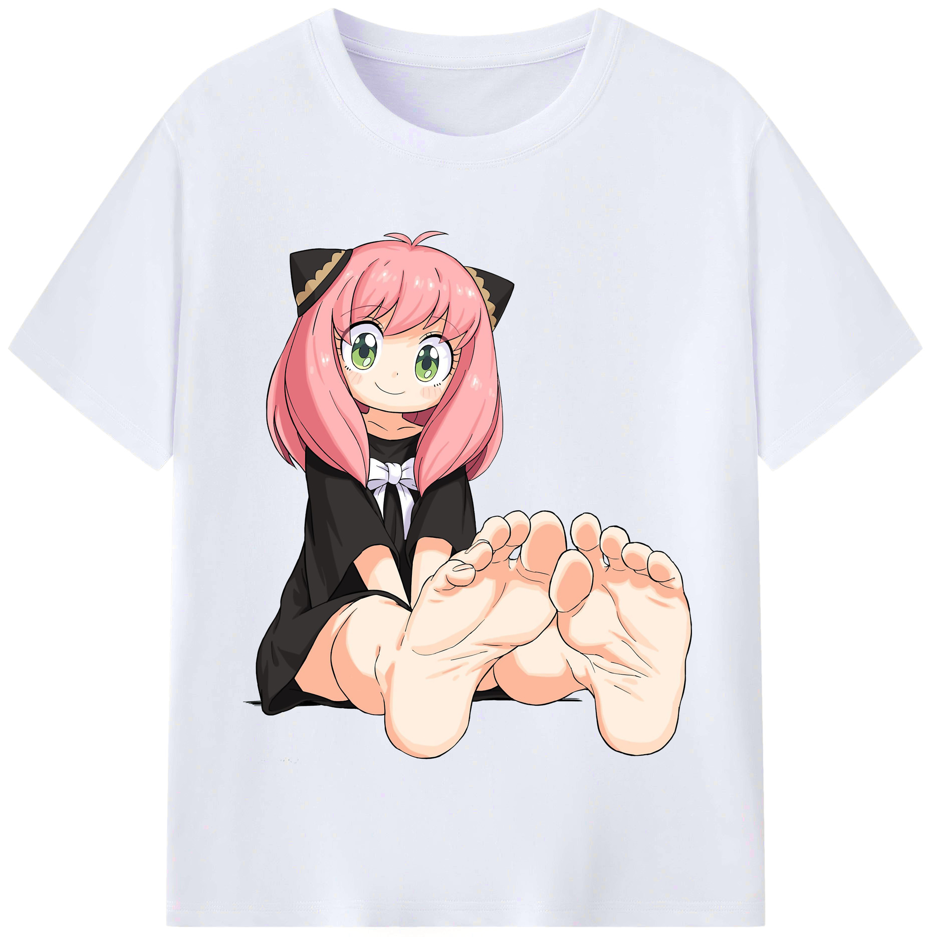 （画像用） SPY×FAMILY间谍家家酒 レディースカジュアルプリントTシャツ（綿100％）