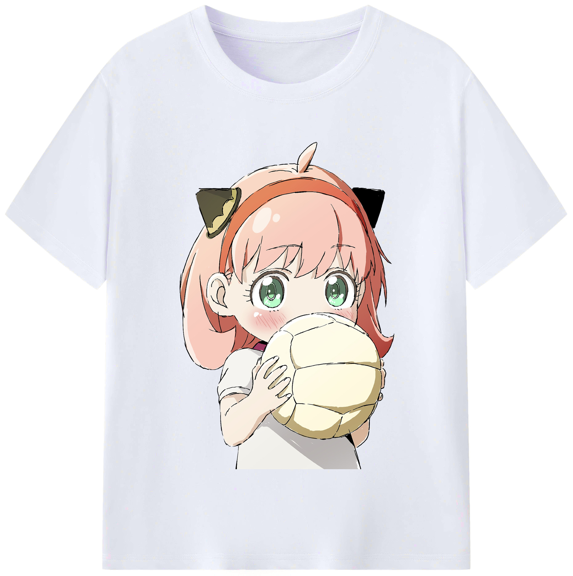 （画像用） SPY×FAMILY间谍家家酒 レディースカジュアルプリントTシャツ（綿100％）