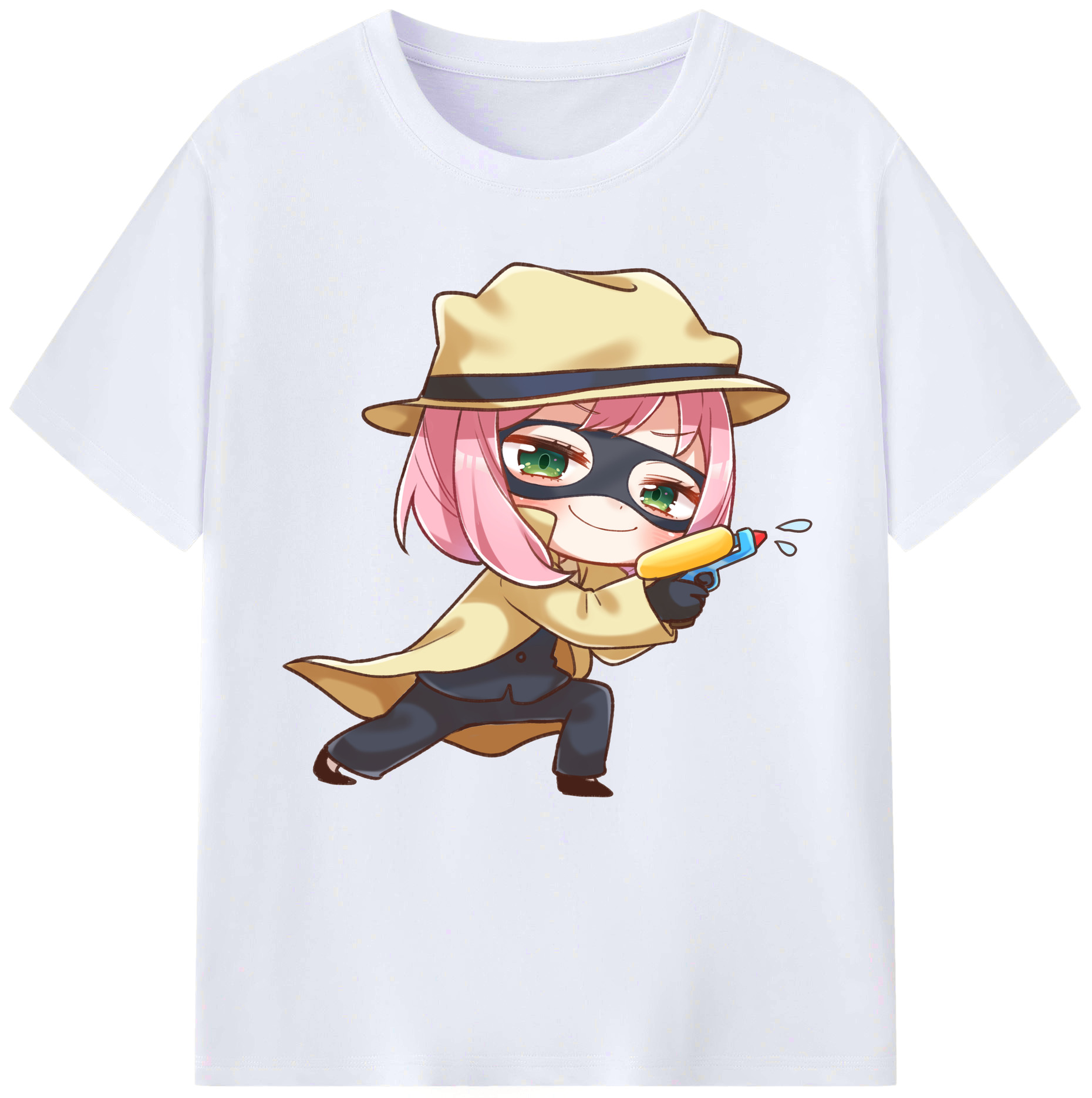 （画像用） SPY×FAMILY间谍家家酒 レディースカジュアルプリントTシャツ（綿100％）