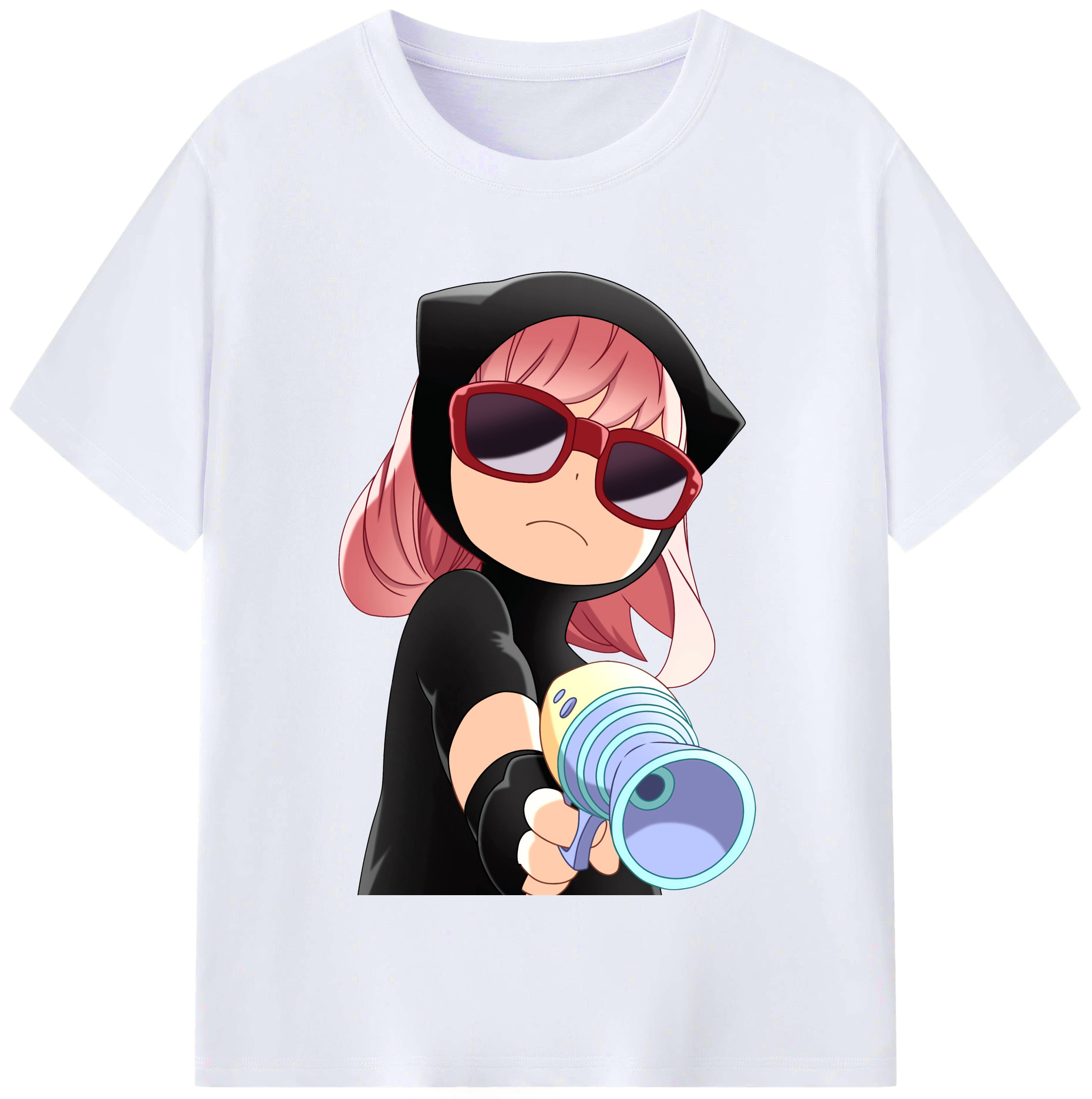 （画像用） SPY×FAMILY间谍家家酒 レディースカジュアルプリントTシャツ（綿100％）