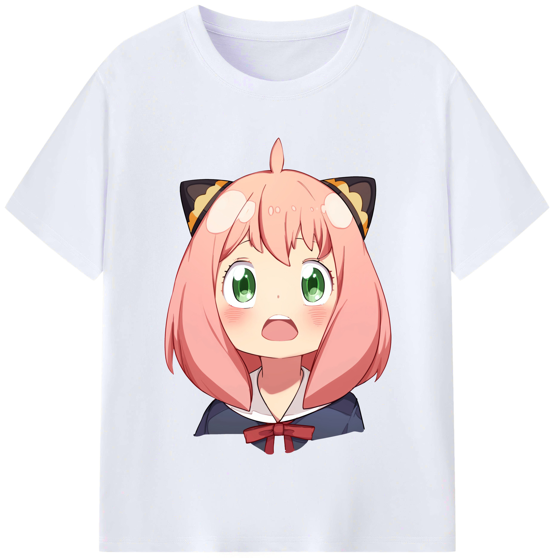 （画像用） SPY×FAMILY间谍家家酒 レディースカジュアルプリントTシャツ（綿100％）