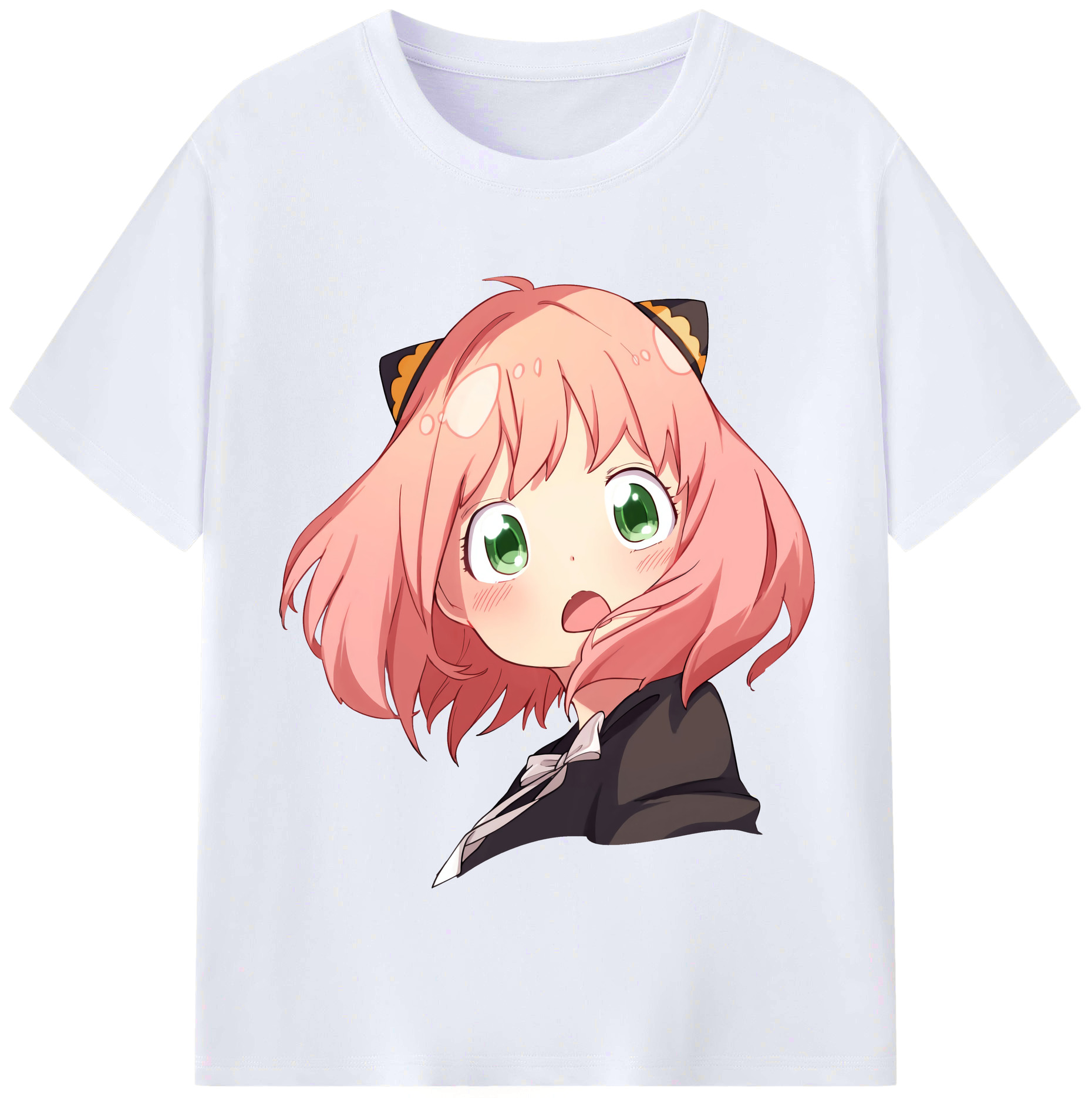 （画像用） SPY×FAMILY间谍家家酒 レディースカジュアルプリントTシャツ（綿100％）