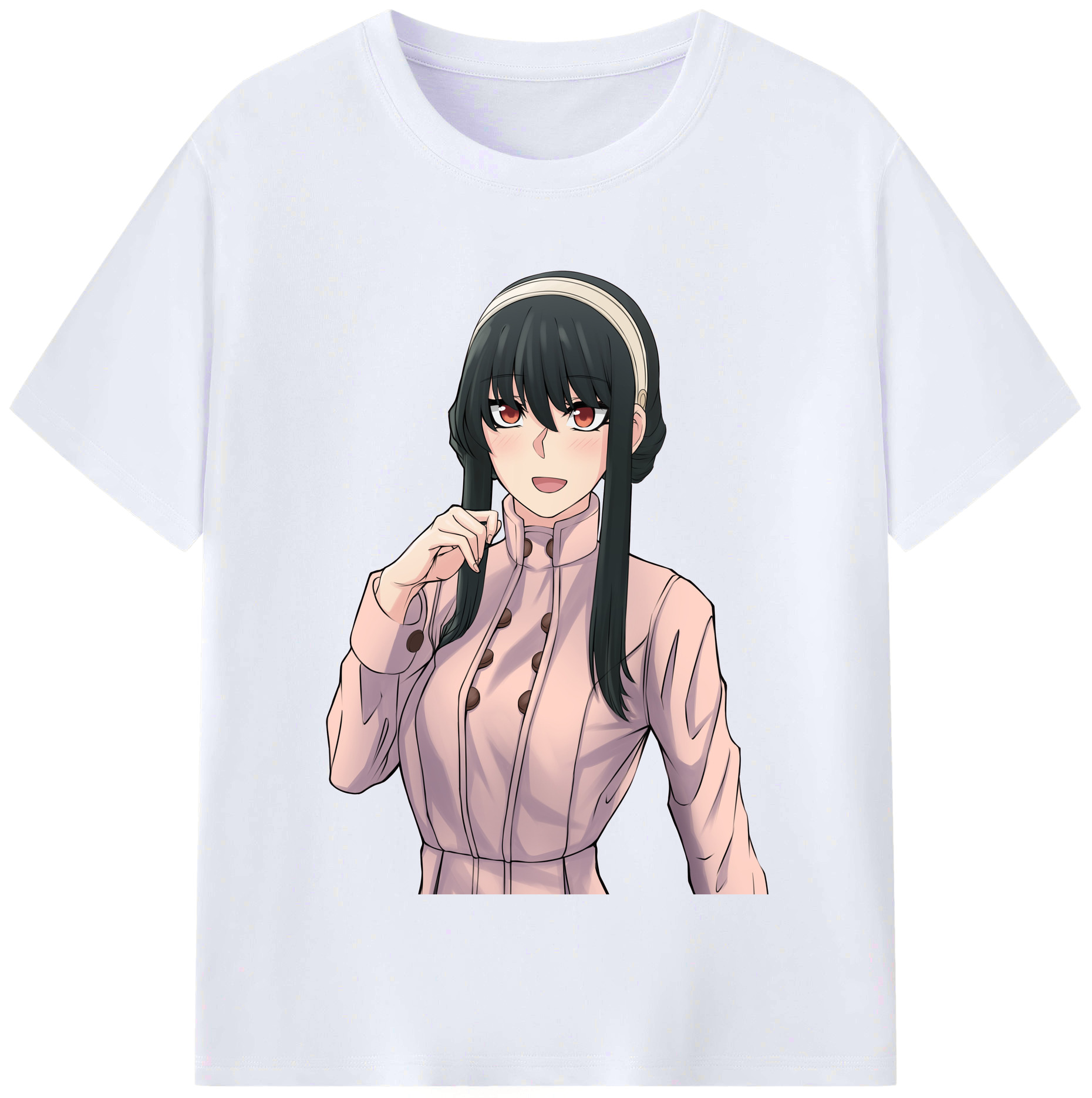 （画像用） SPY×FAMILY间谍家家酒 レディースカジュアルプリントTシャツ（綿100％）