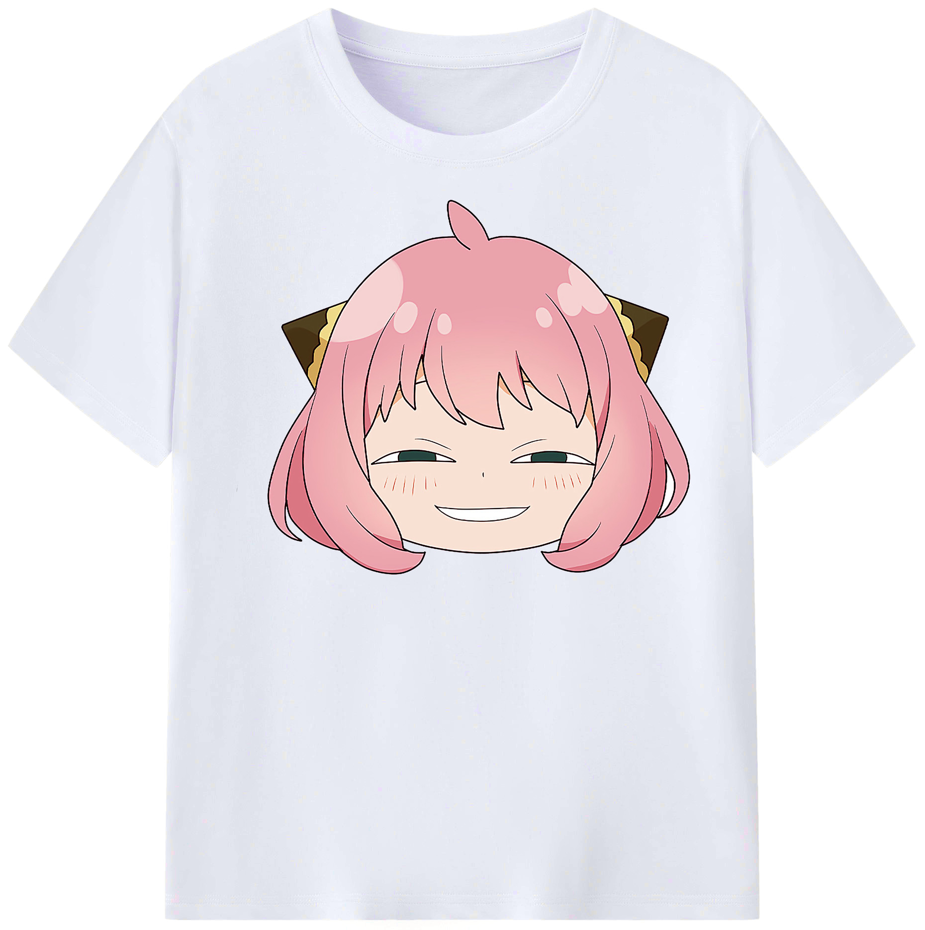 （画像用） SPY×FAMILY间谍家家酒 レディースカジュアルプリントTシャツ（綿100％）