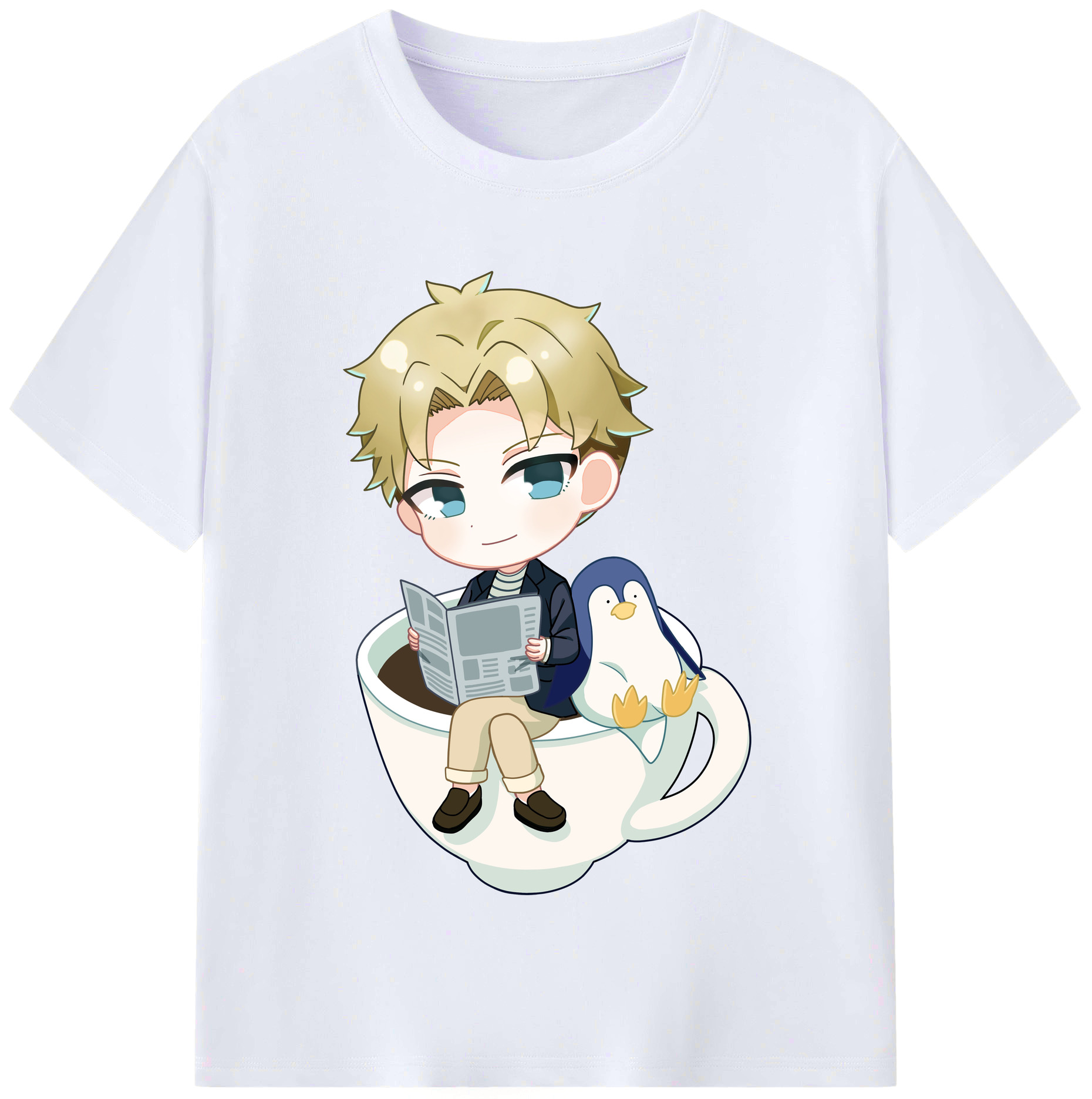 （画像用） SPY×FAMILY间谍家家酒 レディースカジュアルプリントTシャツ（綿100％）