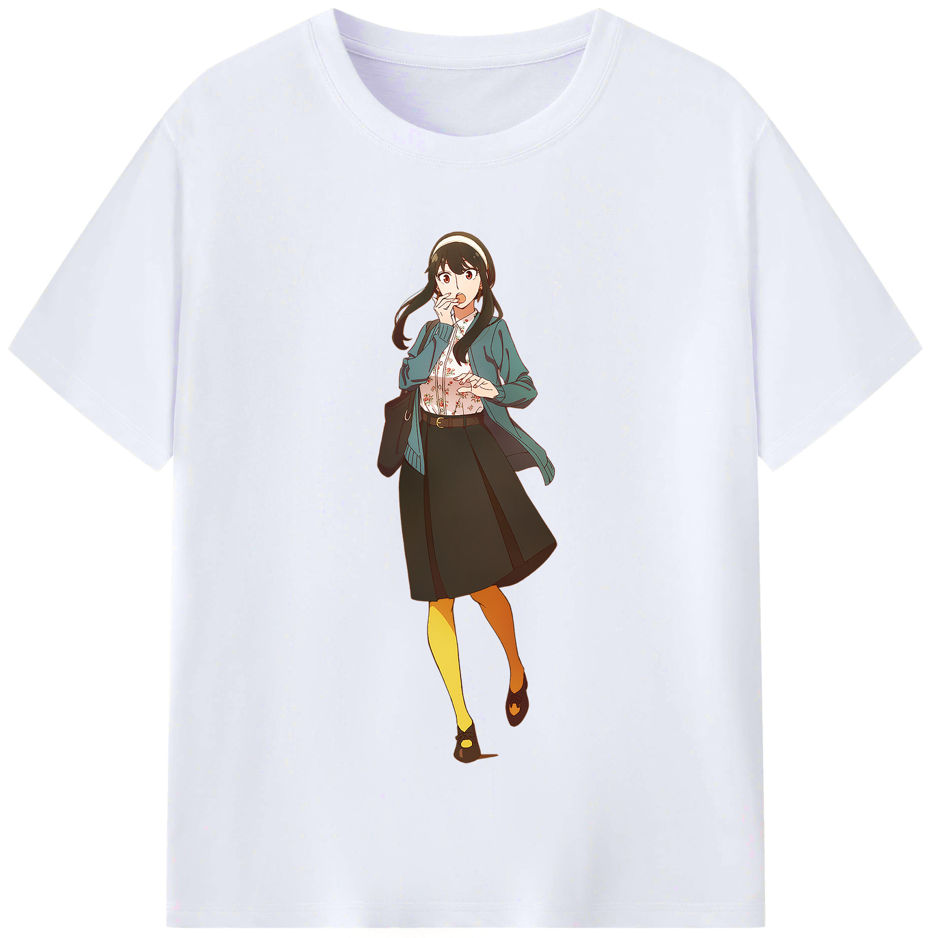 （画像用） SPY×FAMILY间谍家家酒 レディースカジュアルプリントTシャツ（綿100％）