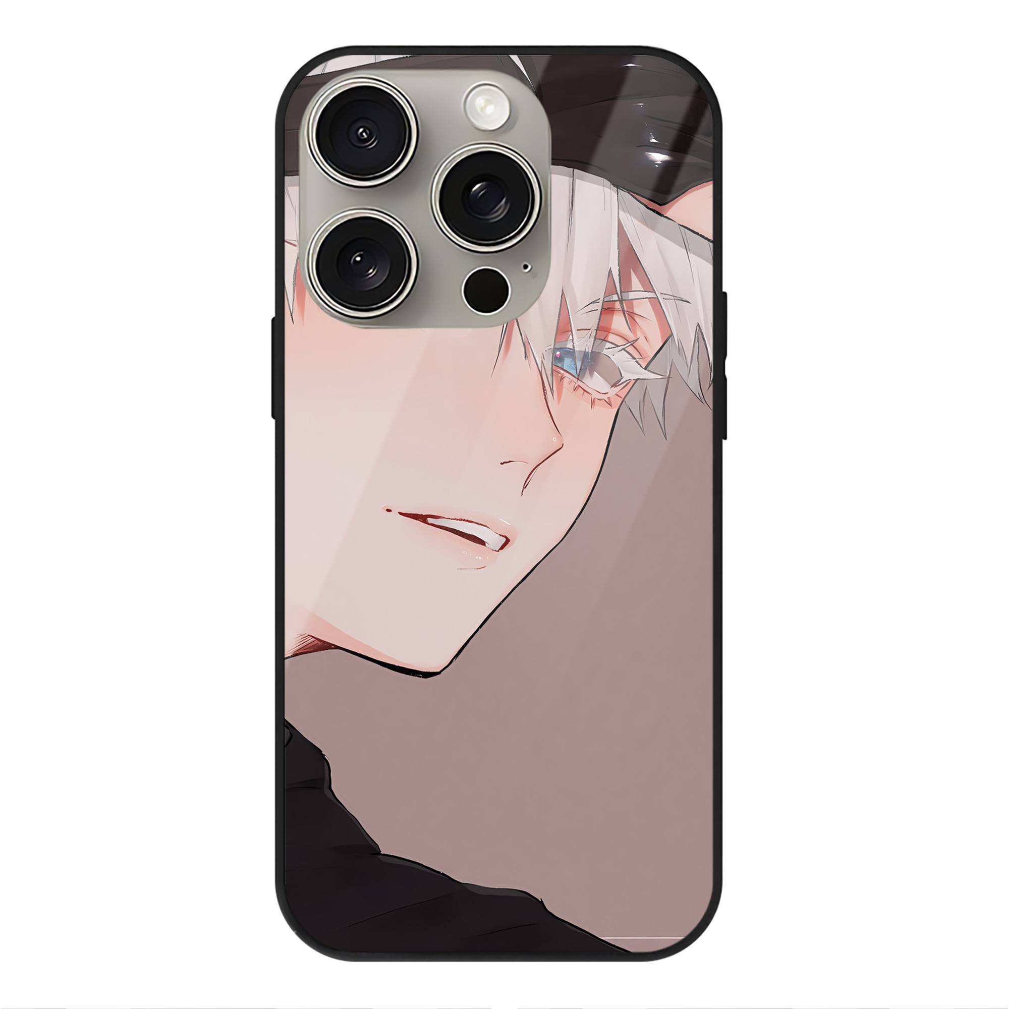 （画像用） SPY×FAMILY间谍家家酒 【iPhone15Pro対応】スマホケース 耐衝撃＆黄変防止 背面ガラス