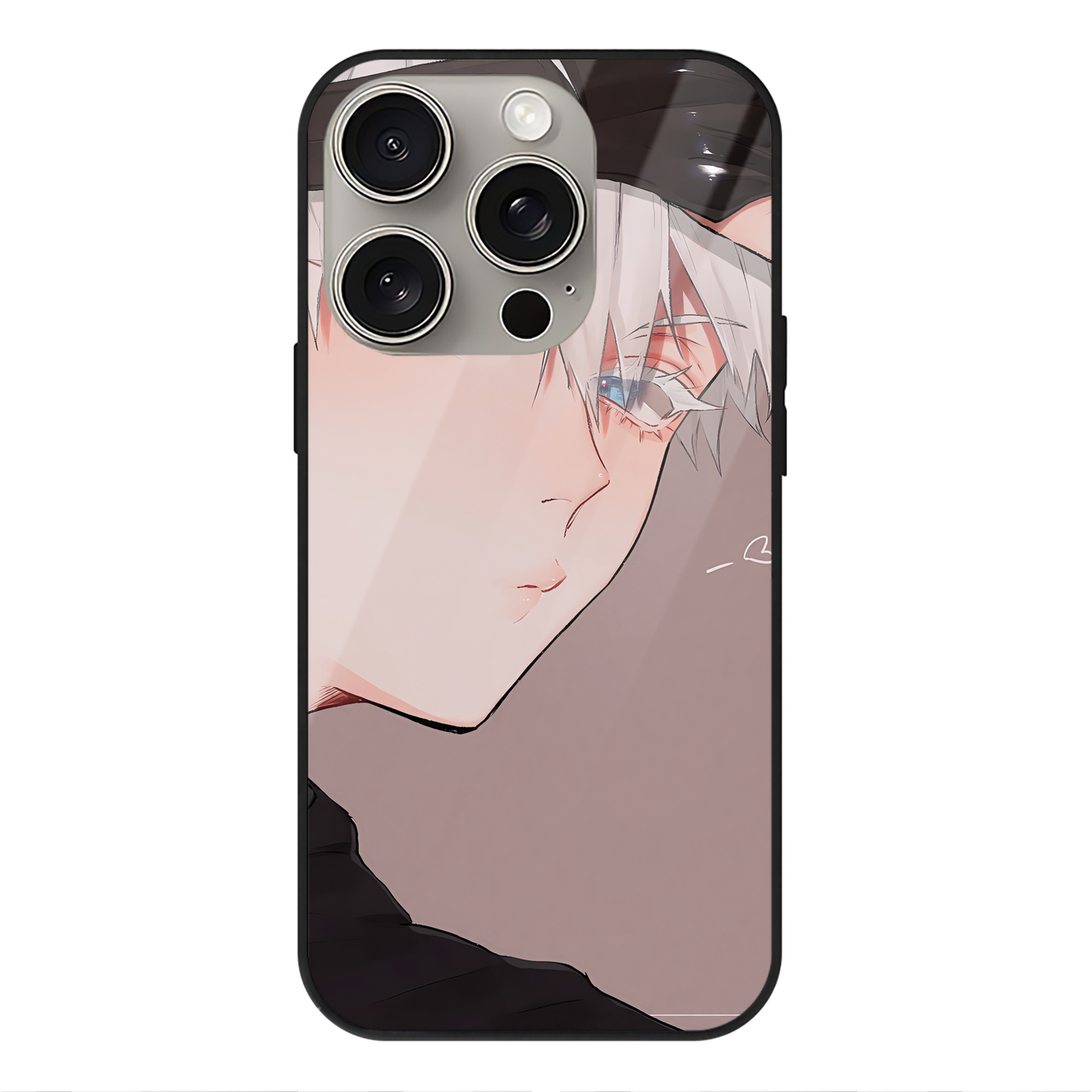 （画像用） SPY×FAMILY间谍家家酒 【iPhone15Pro対応】スマホケース 耐衝撃＆黄変防止 背面ガラス