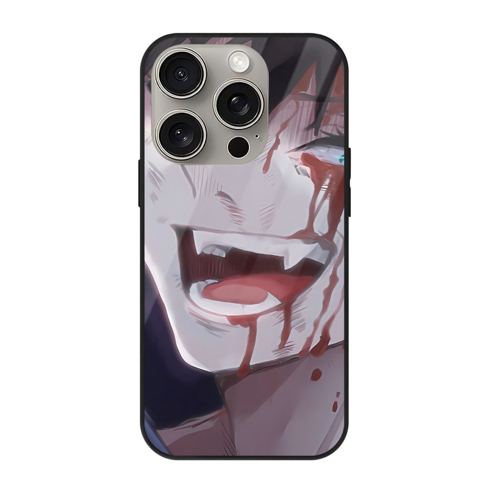 （画像用） SPY×FAMILY间谍家家酒 【iPhone15Pro対応】スマホケース 耐衝撃＆黄変防止 背面ガラス