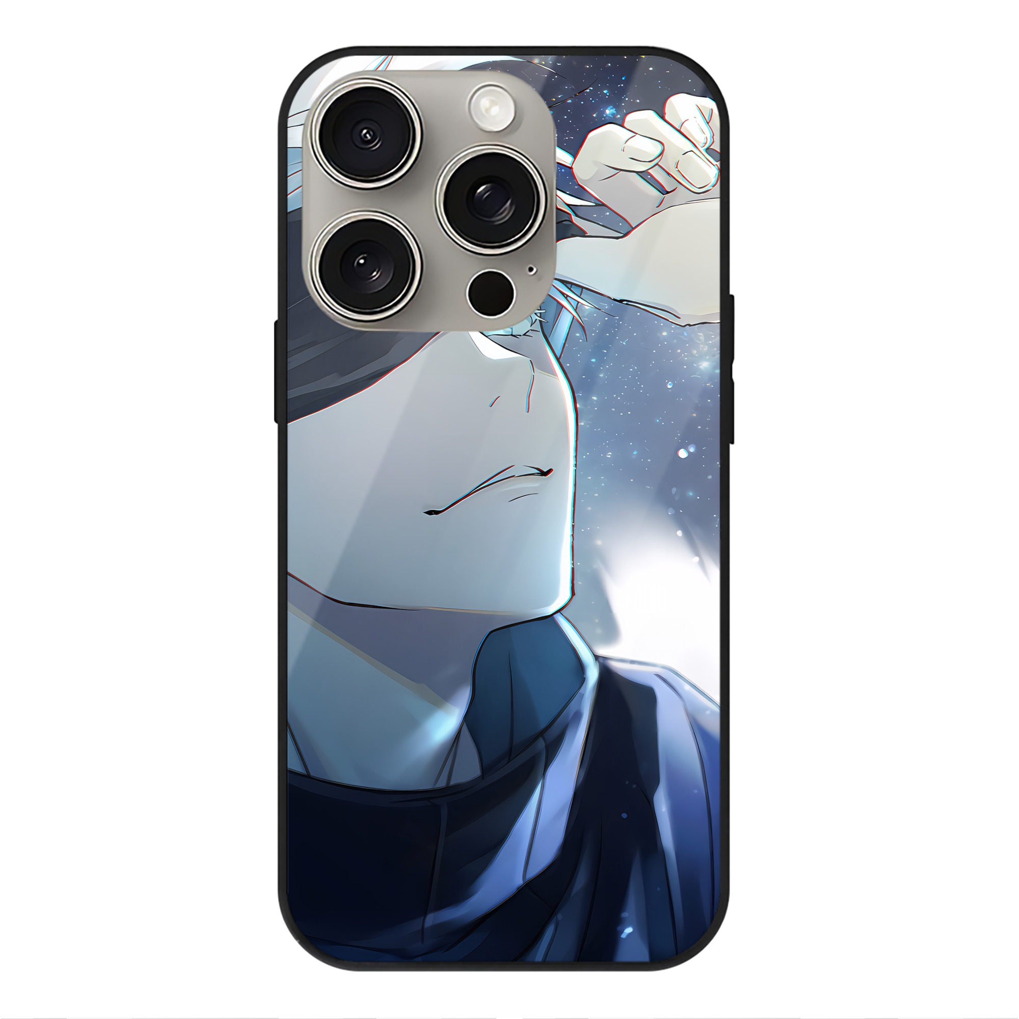 （画像用） SPY×FAMILY间谍家家酒 【iPhone15Pro対応】スマホケース 耐衝撃＆黄変防止 背面ガラス