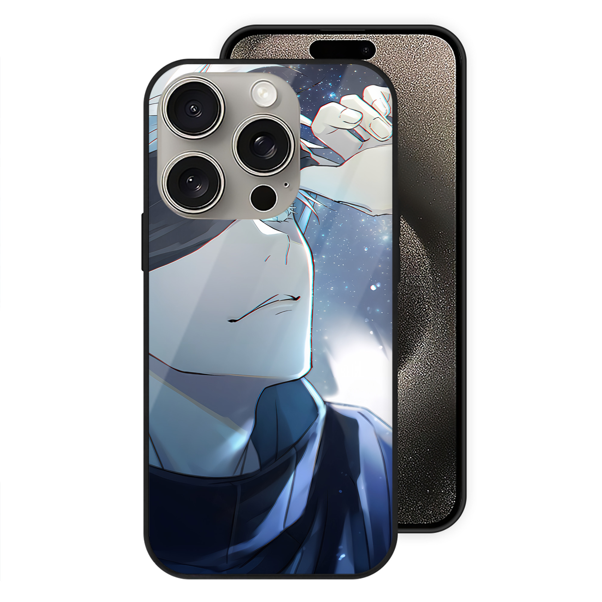 （画像用） SPY×FAMILY间谍家家酒 【iPhone15Pro対応】スマホケース 耐衝撃＆黄変防止 背面ガラス