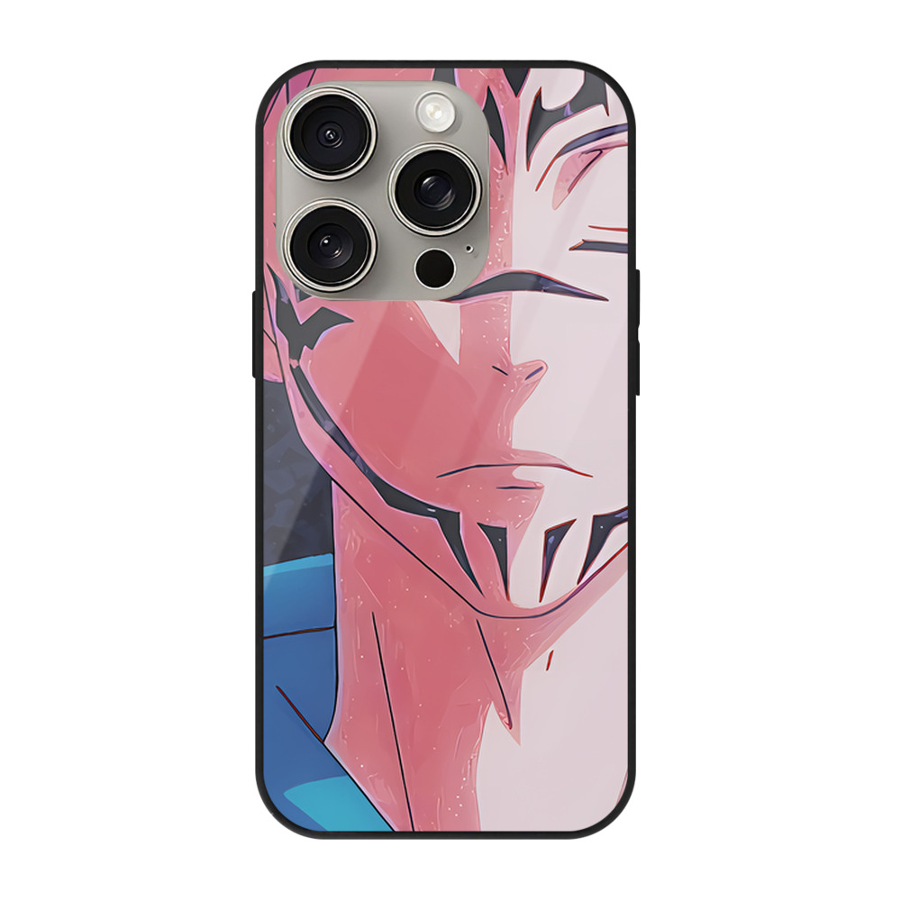 （画像用） SPY×FAMILY间谍家家酒 【iPhone15Pro対応】スマホケース 耐衝撃＆黄変防止 背面ガラス