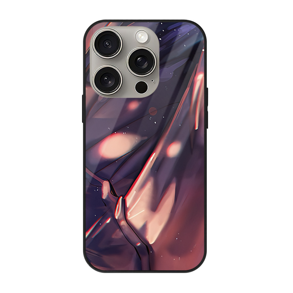 （画像用） SPY×FAMILY间谍家家酒 【iPhone15Pro対応】スマホケース 耐衝撃＆黄変防止 背面ガラス