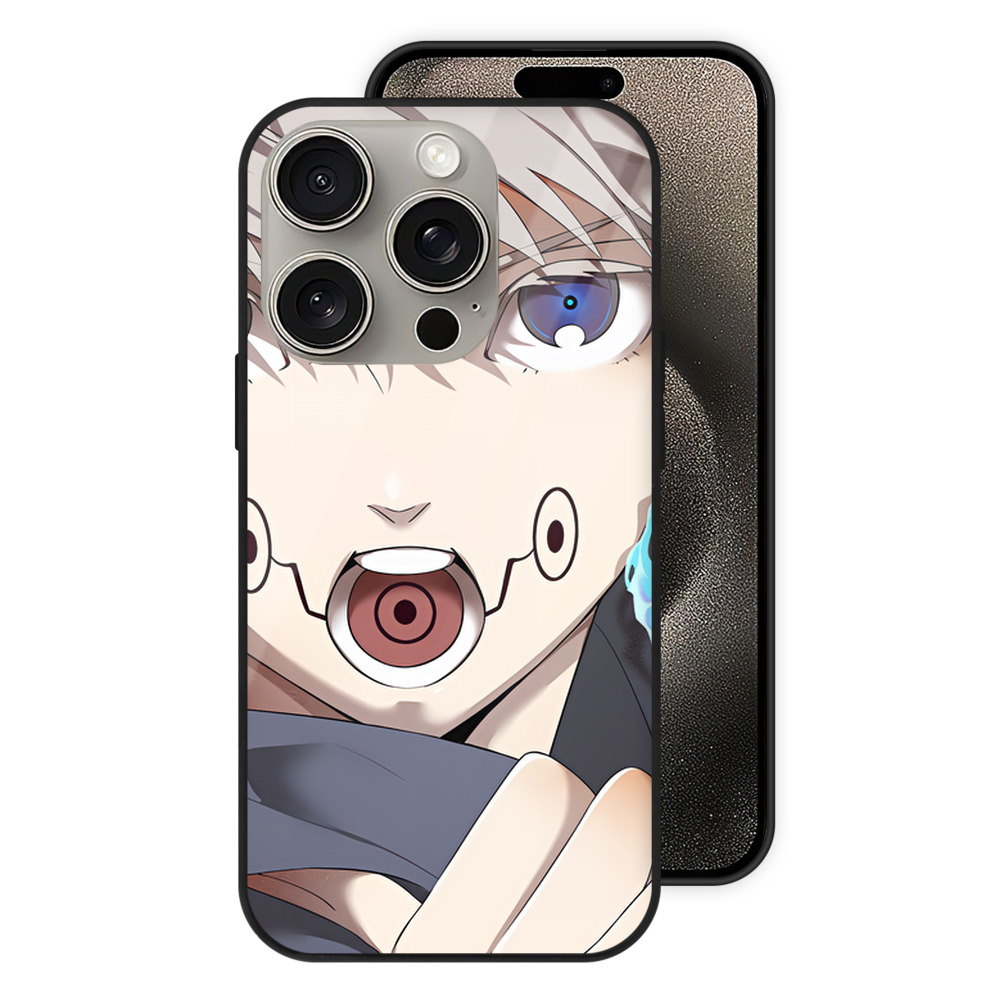 （画像用） SPY×FAMILY间谍家家酒 【iPhone15Pro対応】スマホケース 耐衝撃＆黄変防止 背面ガラス