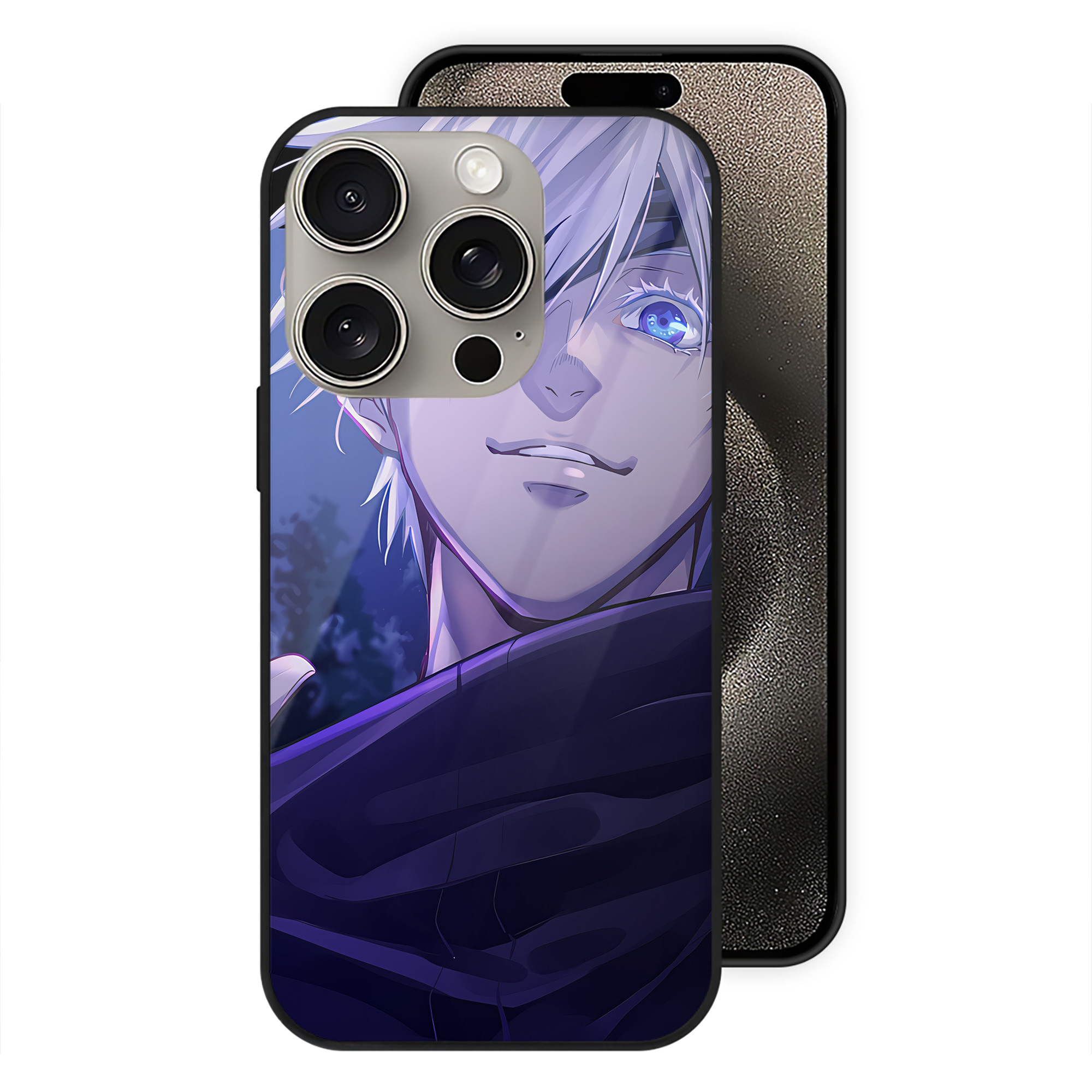 （画像用） SPY×FAMILY间谍家家酒 【iPhone15Pro対応】スマホケース 耐衝撃＆黄変防止 背面ガラス