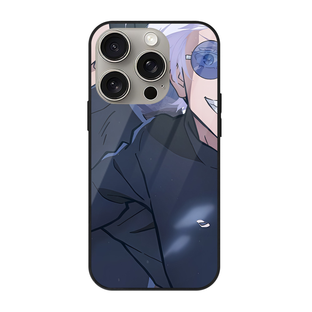 （画像用） SPY×FAMILY间谍家家酒 【iPhone15Pro対応】スマホケース 耐衝撃＆黄変防止 背面ガラス