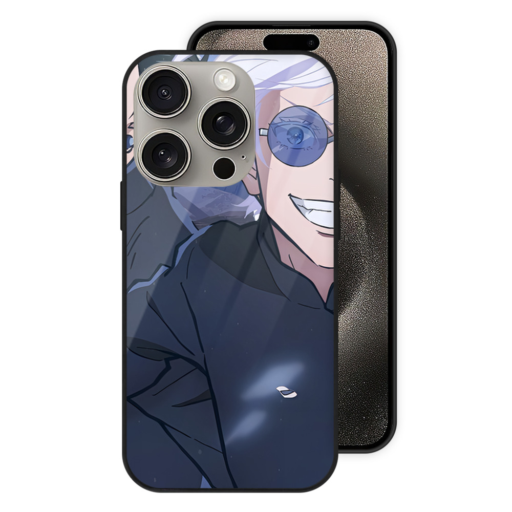 （画像用） SPY×FAMILY间谍家家酒 【iPhone15Pro対応】スマホケース 耐衝撃＆黄変防止 背面ガラス