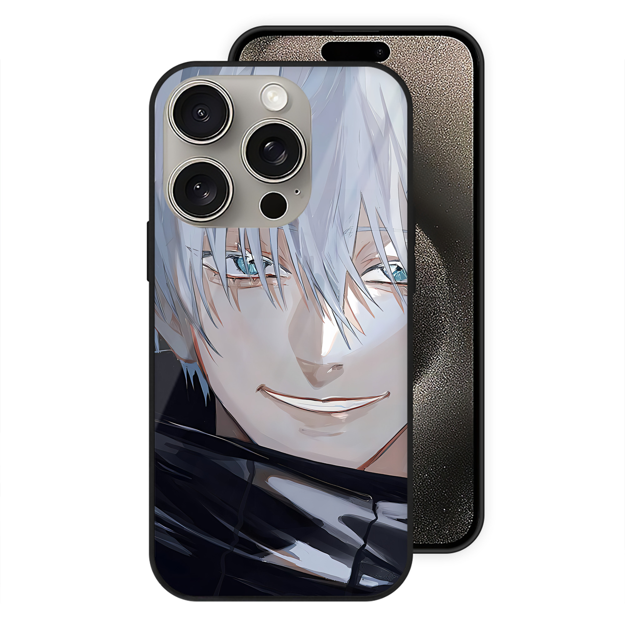 （画像用） SPY×FAMILY间谍家家酒 【iPhone15Pro対応】スマホケース 耐衝撃＆黄変防止 背面ガラス
