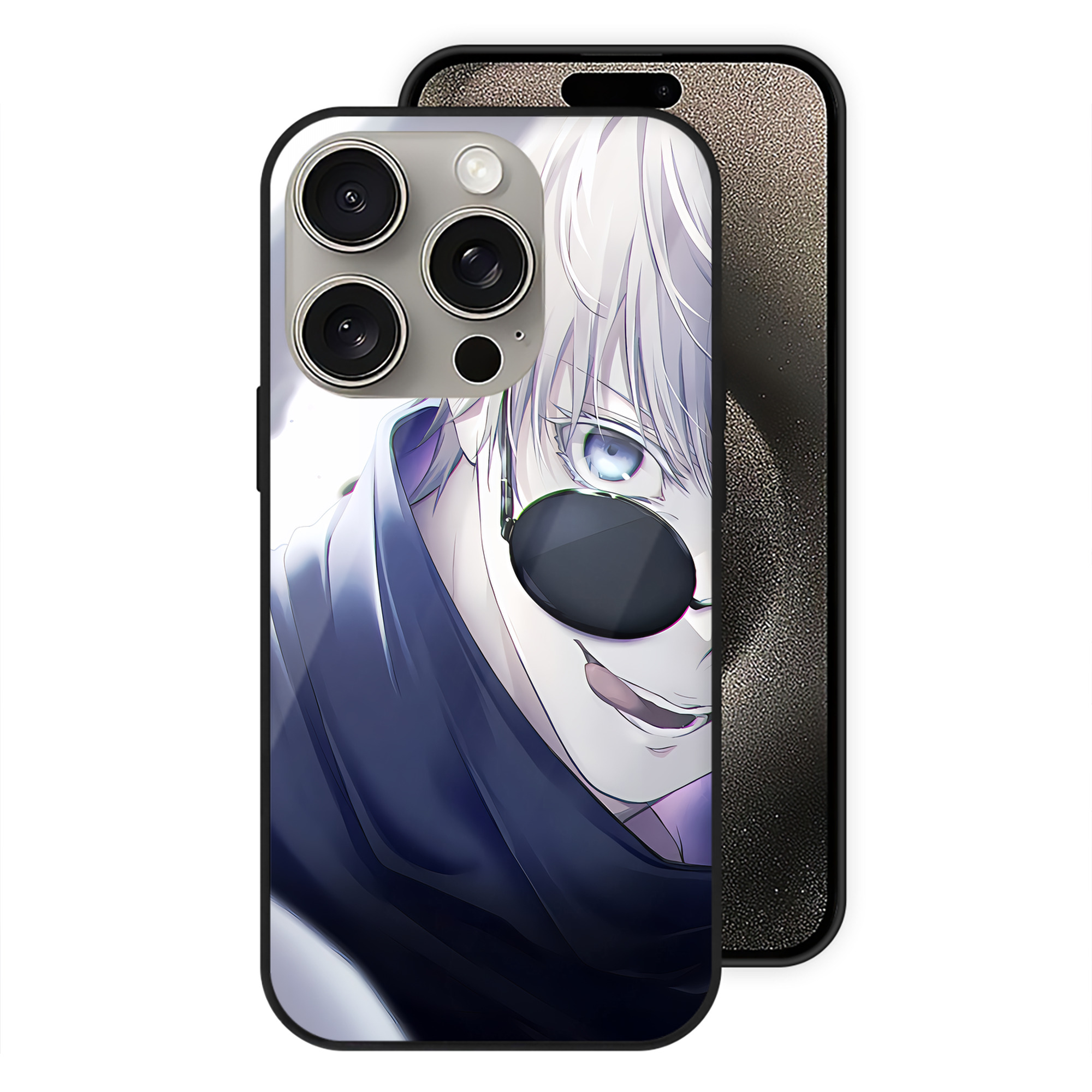 （画像用） SPY×FAMILY间谍家家酒 【iPhone15Pro対応】スマホケース 耐衝撃＆黄変防止 背面ガラス